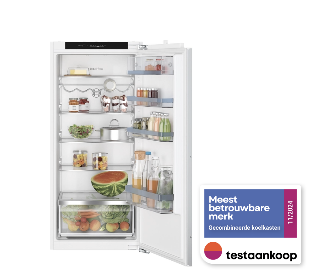 BOSCH KIR41SFE0 SERIE 4 koelkast zonder vriesvak - 122cm