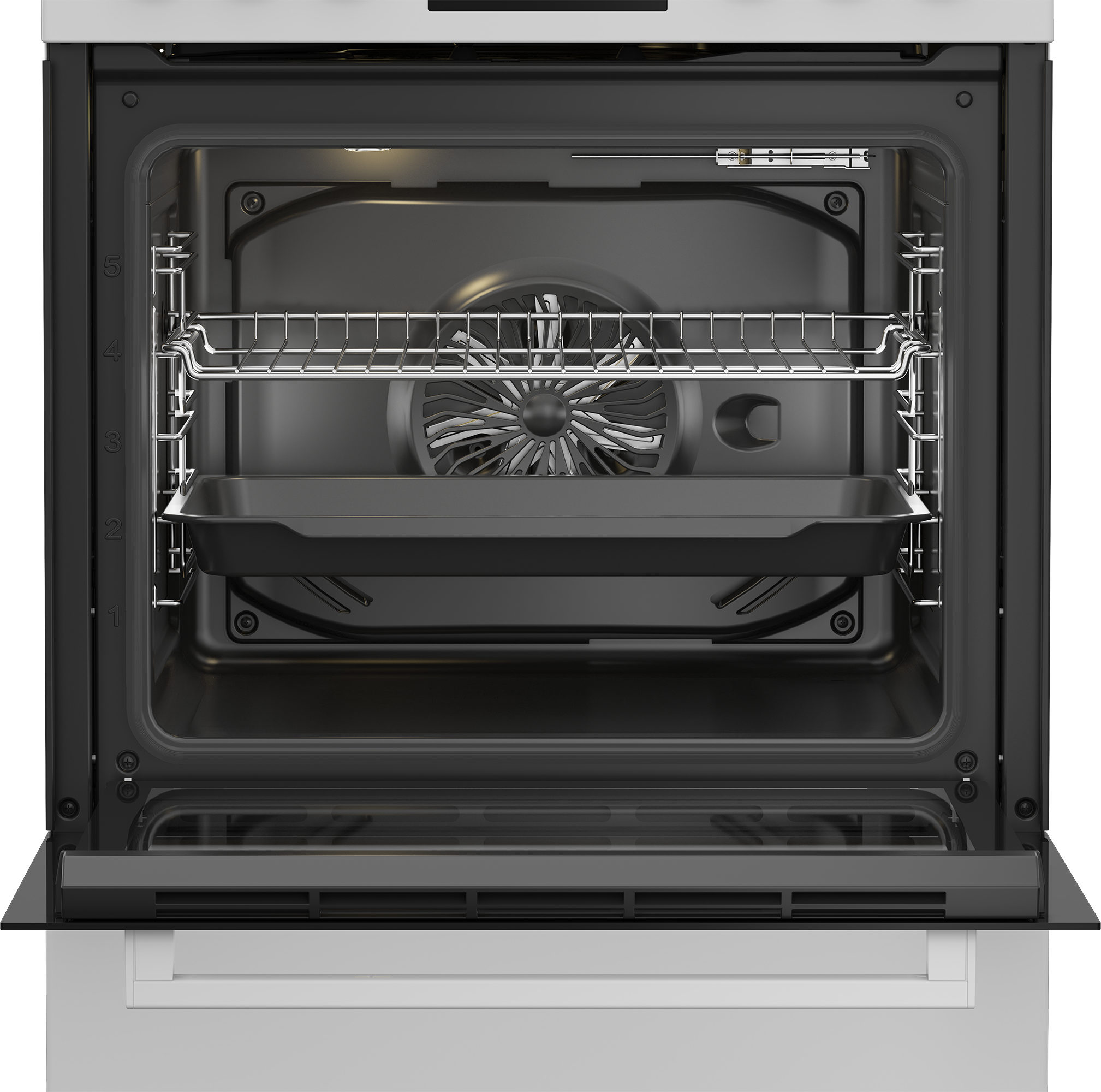 BEKO FBM62320WDSN fornuis met gaskookplaat - 60cm