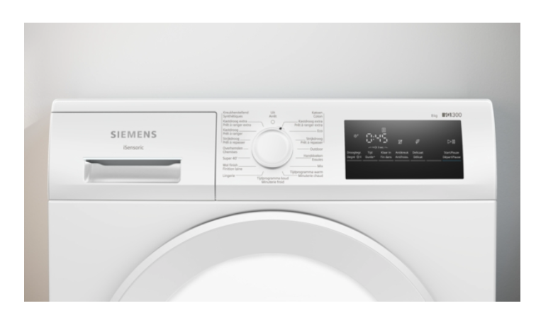 SIEMENS WT43H00AFG IQ300 droogkast