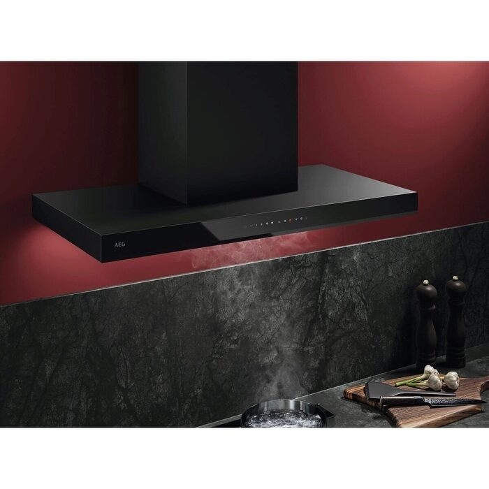 AEG NDB8791CB 8000 wandschouwdampkap - 90cm AEG NDB8791CB 8000 wandschouwdampkap - 90cm