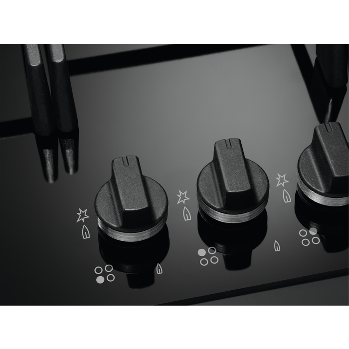 AEG HKB64420NB 6000 gaskookplaat - 60cm AEG HKB64420NB 6000 gaskookplaat - 60cm