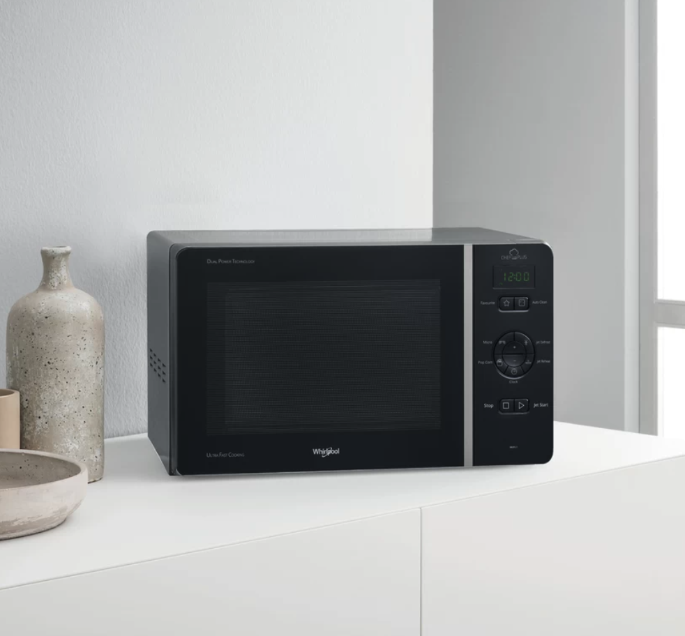 WHIRLPOOL MCP341SL vrijstaande microgolfoven - 31cm