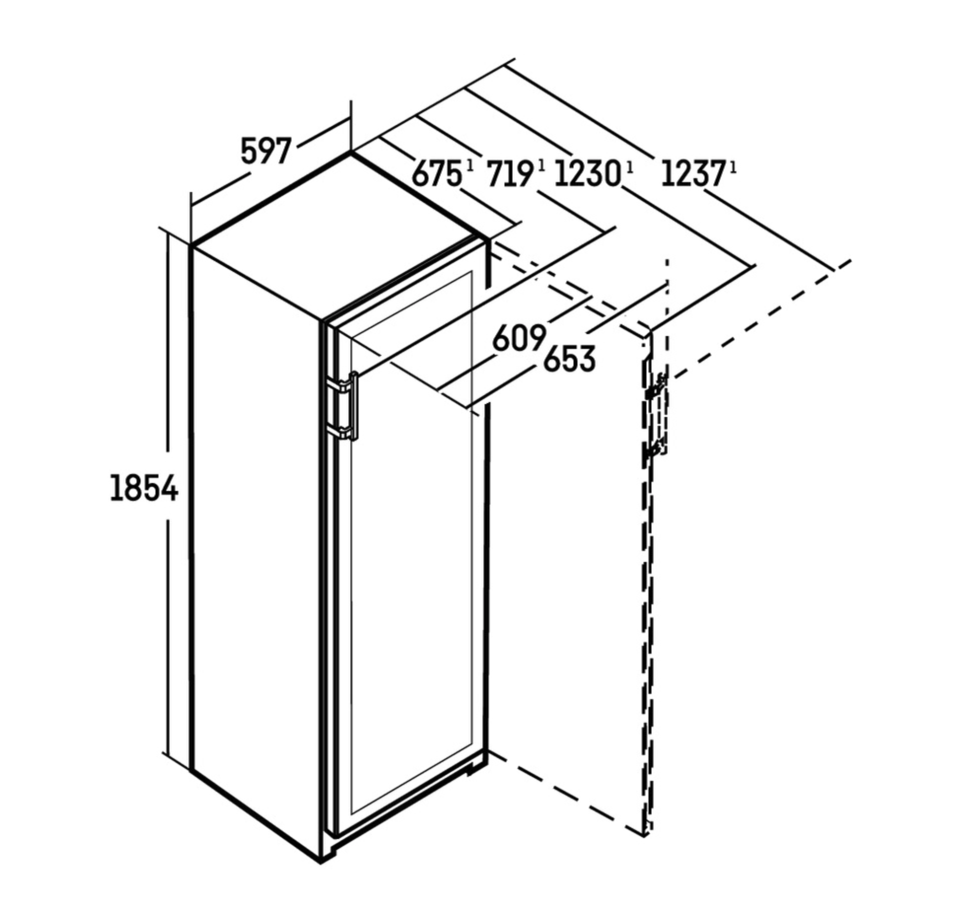 LIEBHERR WPBSI525221 vrijstaande wijnklimaatkast