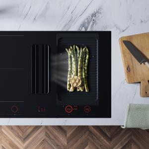 ATAG HIDD28471SVI kookplaat met afzuiging - 83cm