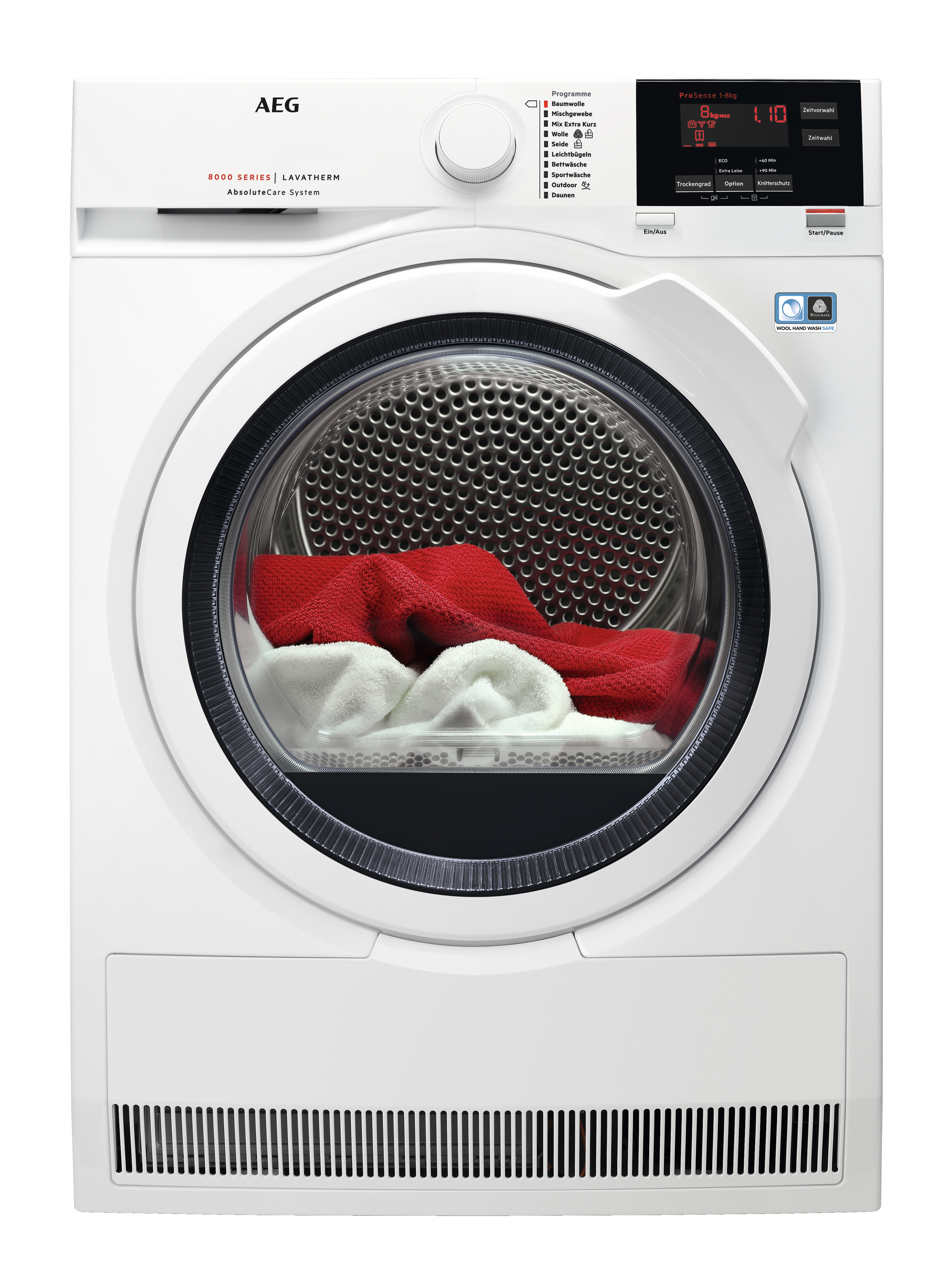 AEG T6DBG82W 6000 droogkast - condensdroger