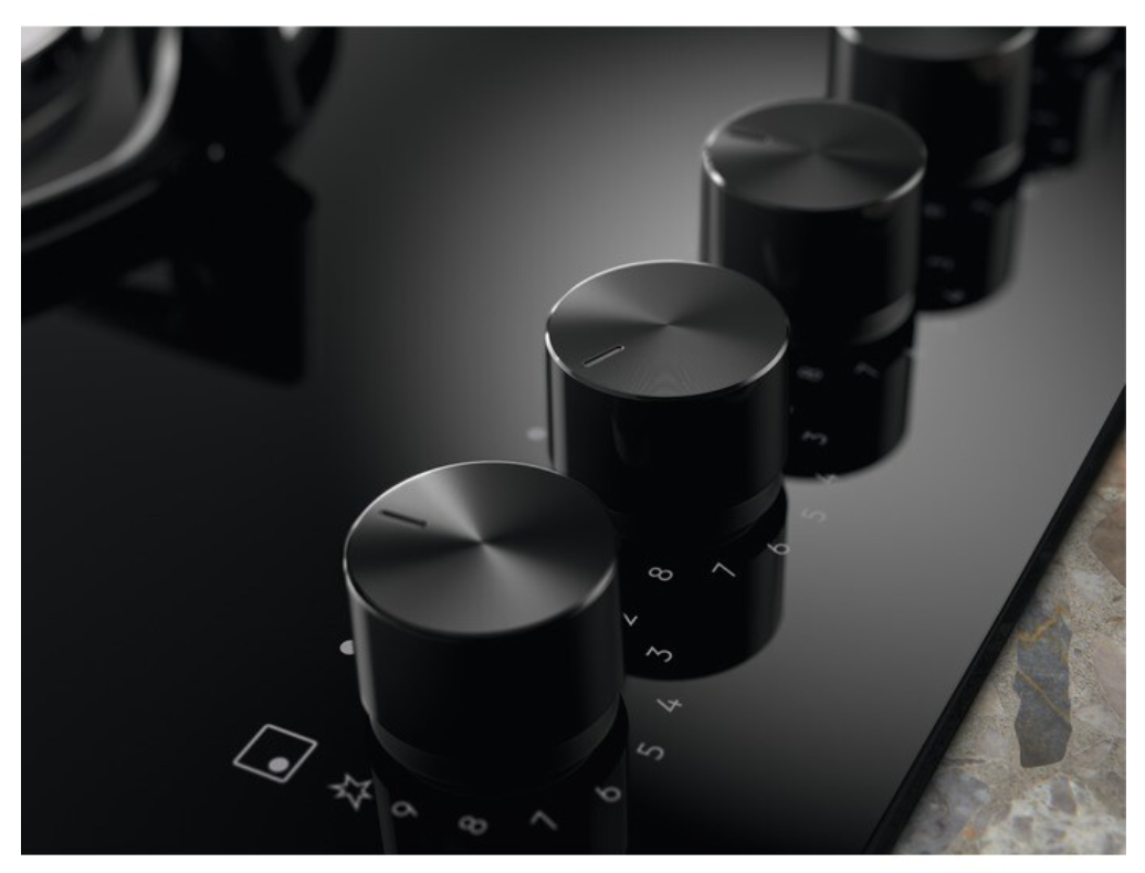 ELECTROLUX KGG95372K 600 gaskookplaat - 90cm ELECTROLUX KGG95372K 600 gaskookplaat - 90cm