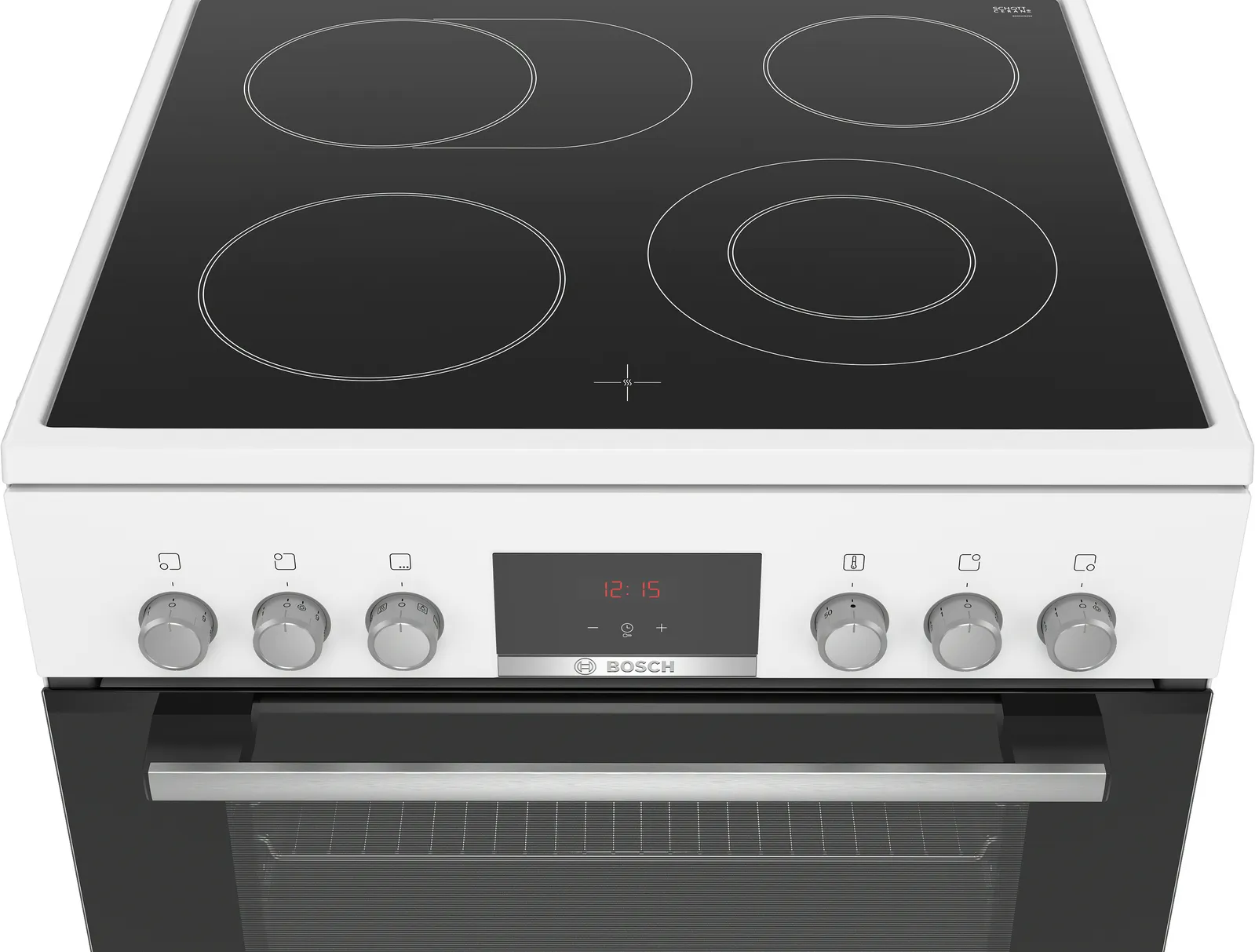 BOSCH HKR39C220 SERIE 4 fornuis met keramische kookplaat - 60cm