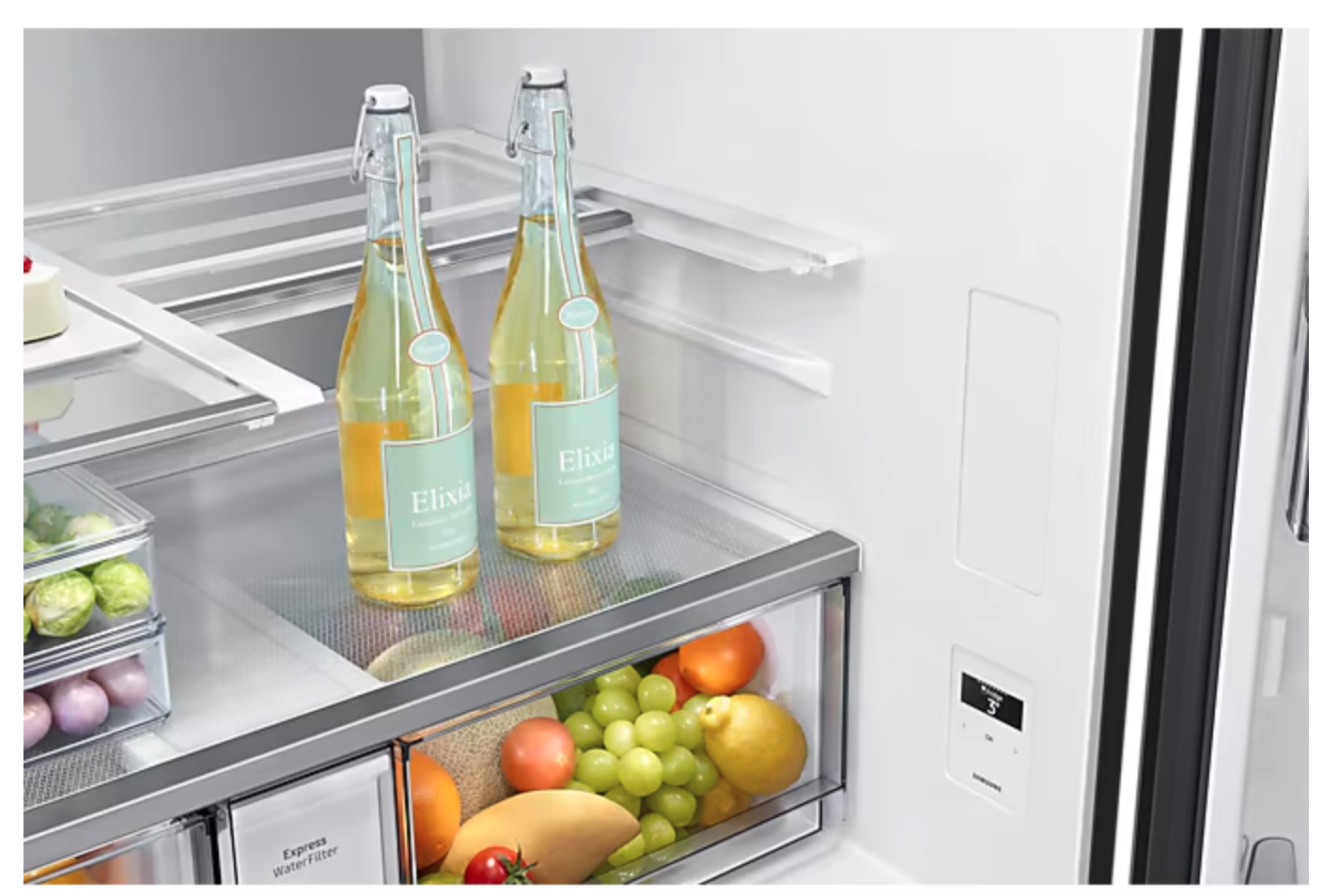 SAMSUNG RF65DG960EB1EF side-by-side - 183cm