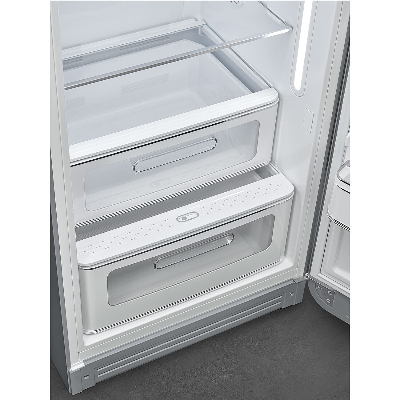 SMEG FAB28RSV6 vrijstaande koelkast met vriesvak - 153cm