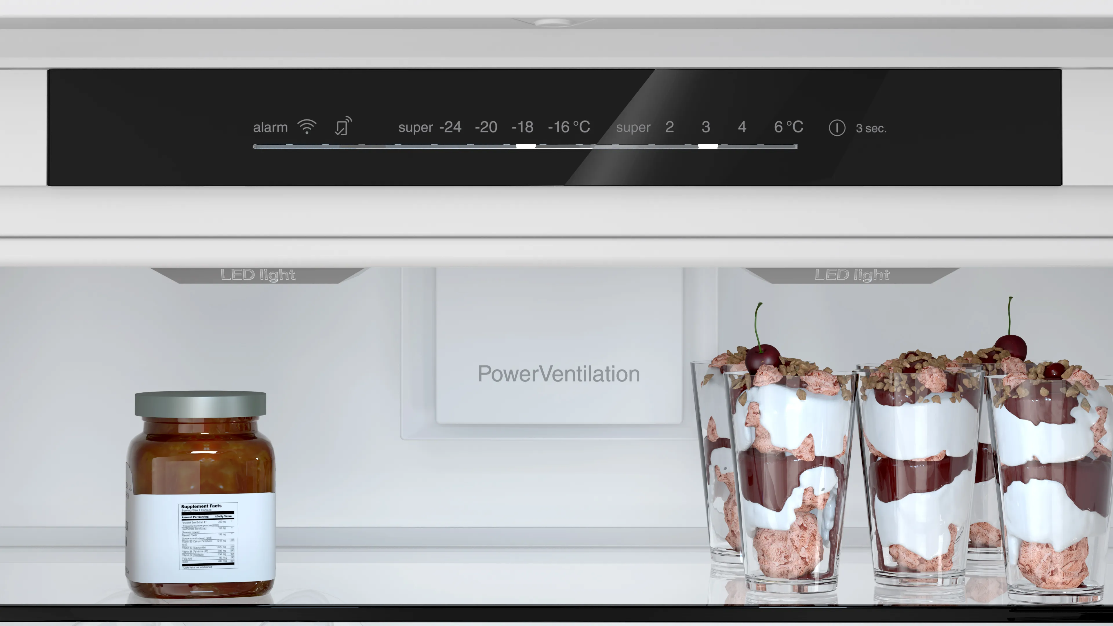 BOSCH KBN96SDD0 SERIE 6 koel-/vriescombinatie - 194cm BOSCH KBN96SDD0 SERIE 6 koel-/vriescombinatie - 194cm