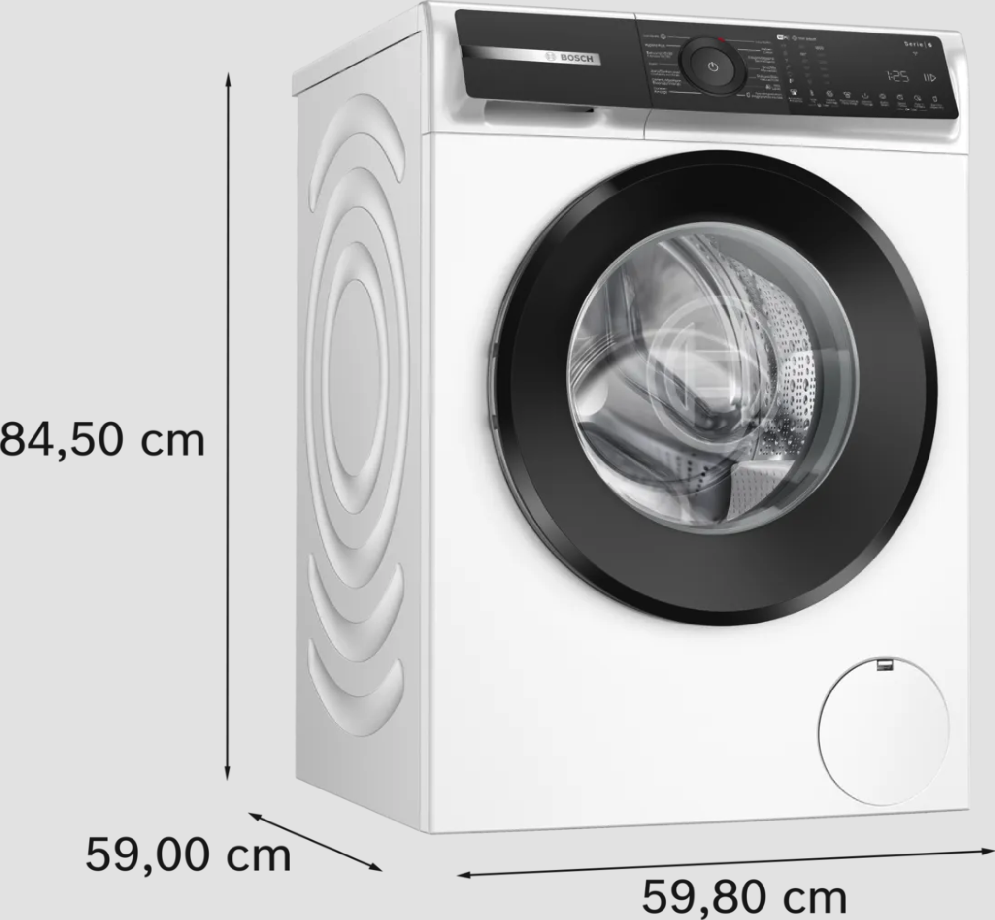 BOSCH WGH2560AFG SERIE 6 wasmachine