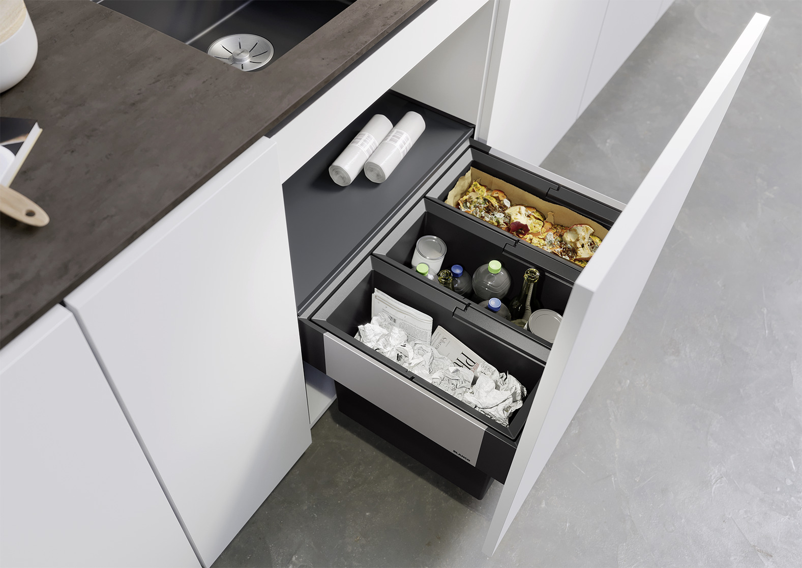 BLANCO 526204 SELECT afvalbak
