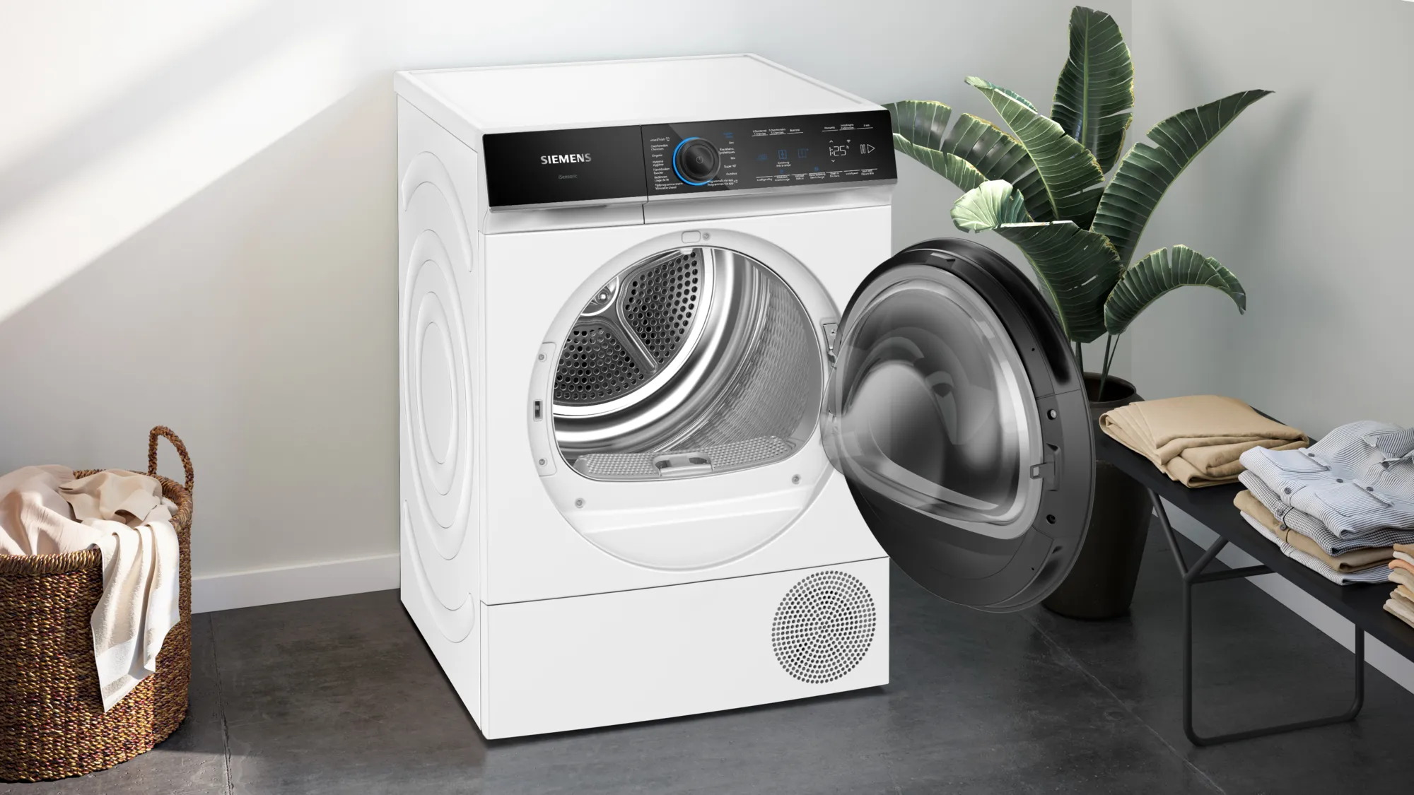 SIEMENS WQ46B2CWFG iQ700 droogkast