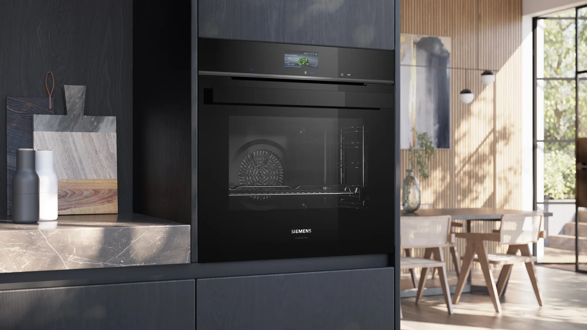 SIEMENS HB976GKB1 multifunctionele oven - 60cm