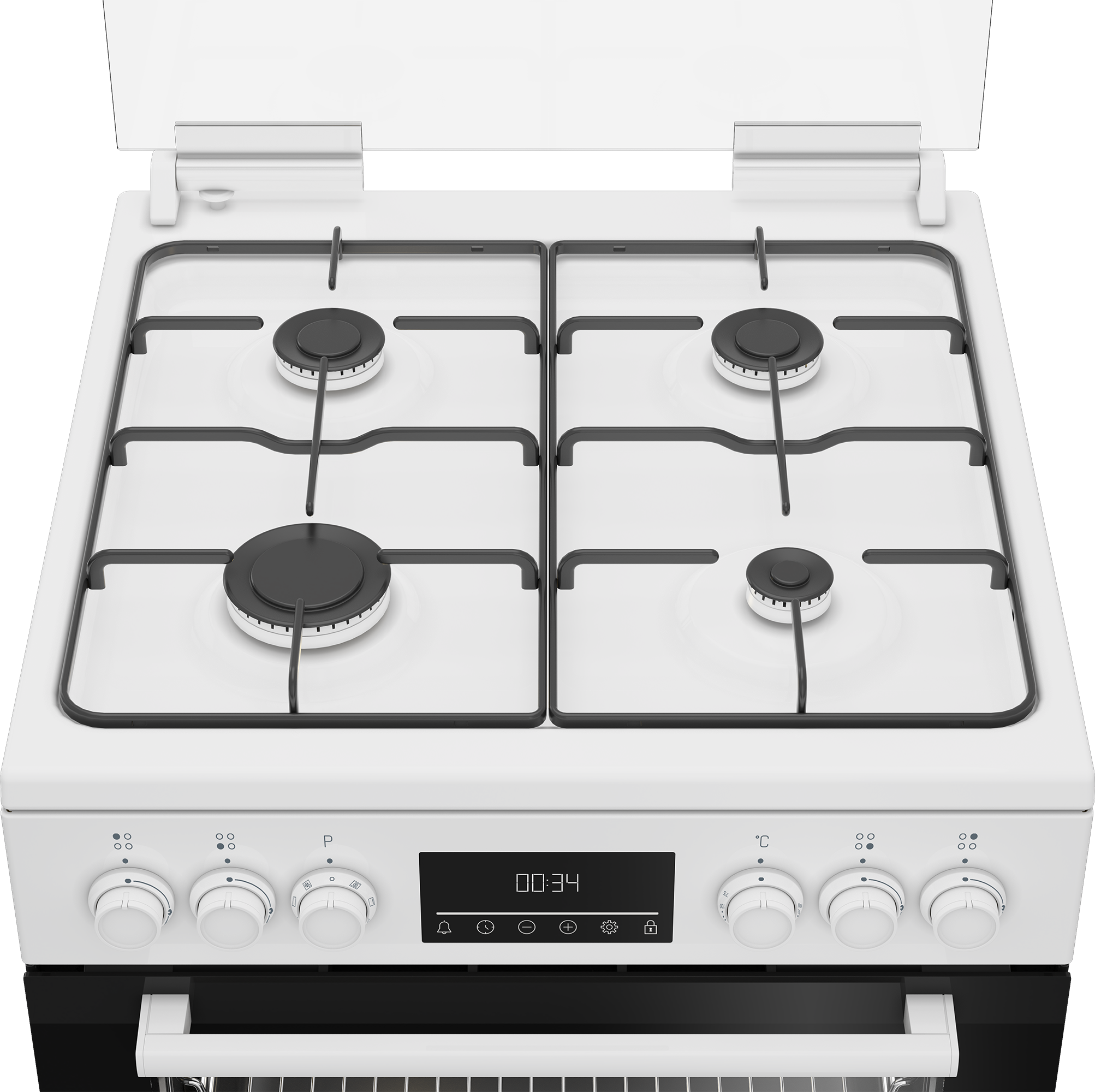BEKO FBM62320WDSN fornuis met gaskookplaat - 60cm