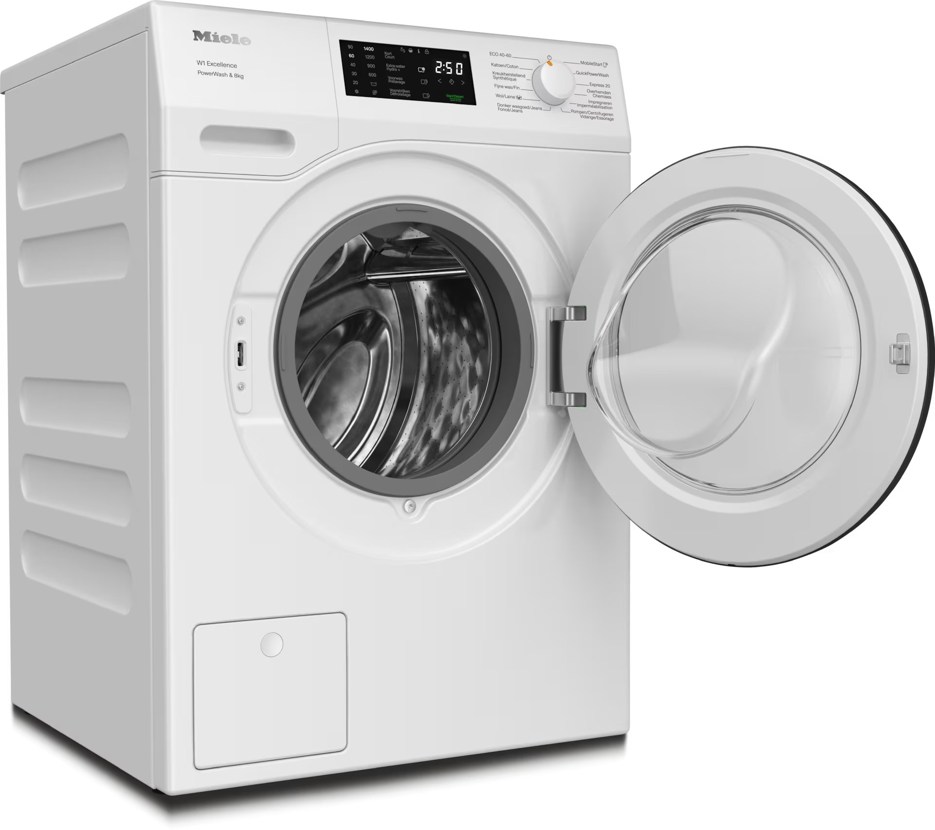 MIELE WEB375WPS CHROME EDITION wasmachine