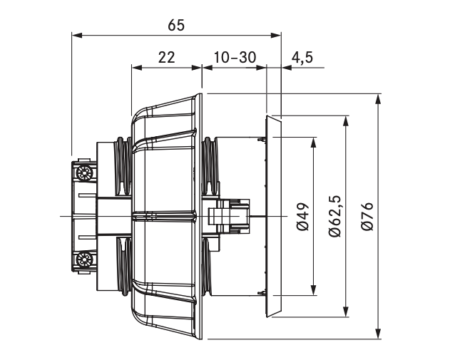 BORA USTFAB stopcontact