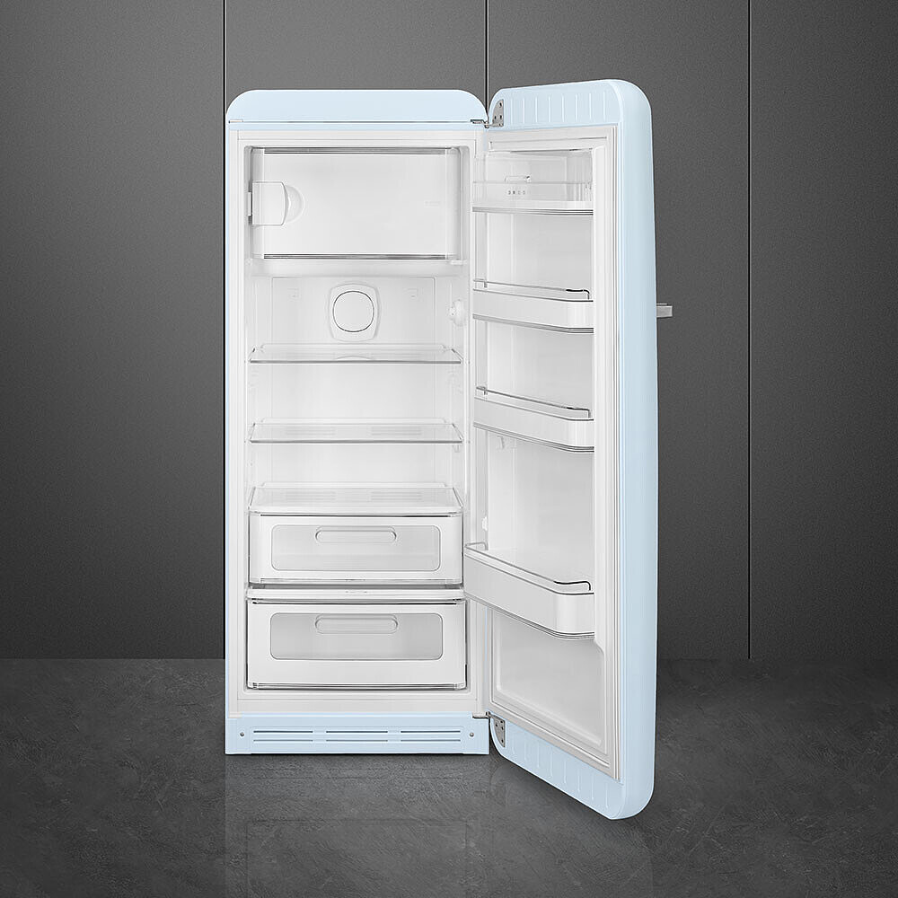 SMEG FAB28RPB6 vrijstaande koelkast met vriesvak - 153cm