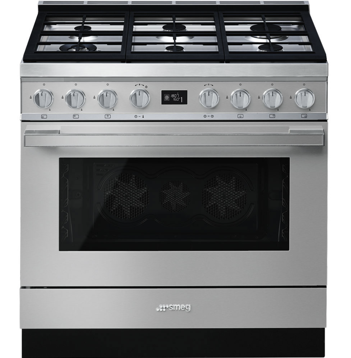 SMEG CPF9GPX fornuis met gaskookplaat - 90cm