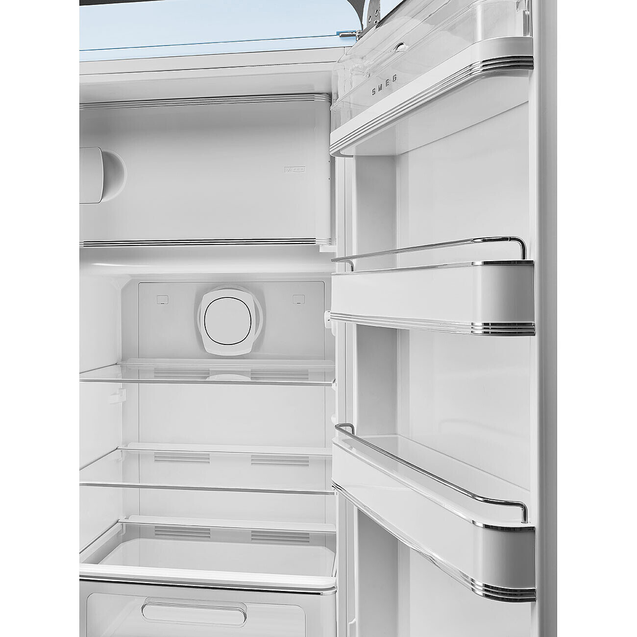 SMEG FAB28RPB6 vrijstaande koelkast met vriesvak - 153cm
