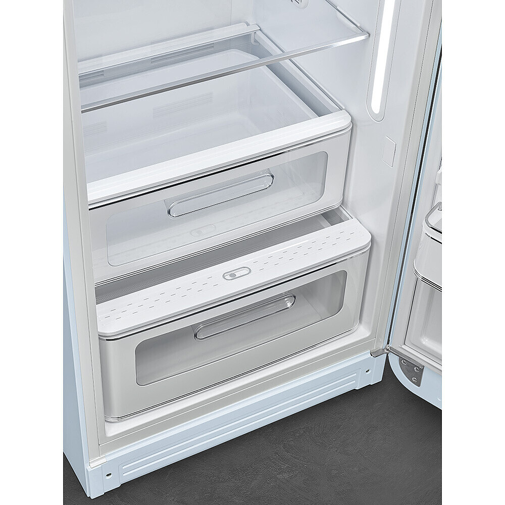 SMEG FAB28RPB6 vrijstaande koelkast met vriesvak - 153cm