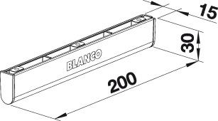 BLANCO 519357 voetpedaal