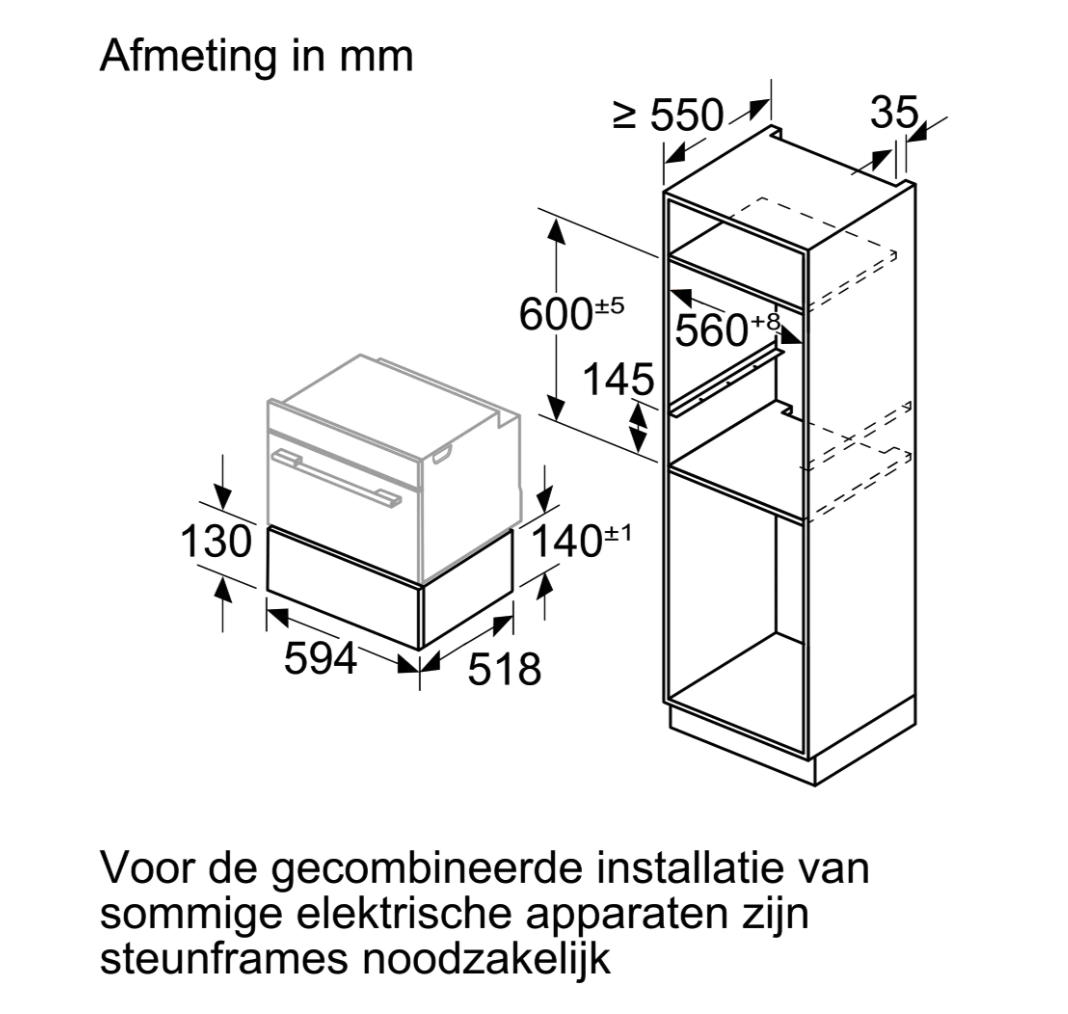 BOSCH BIC9101M1 warmhoudlade - 14cm