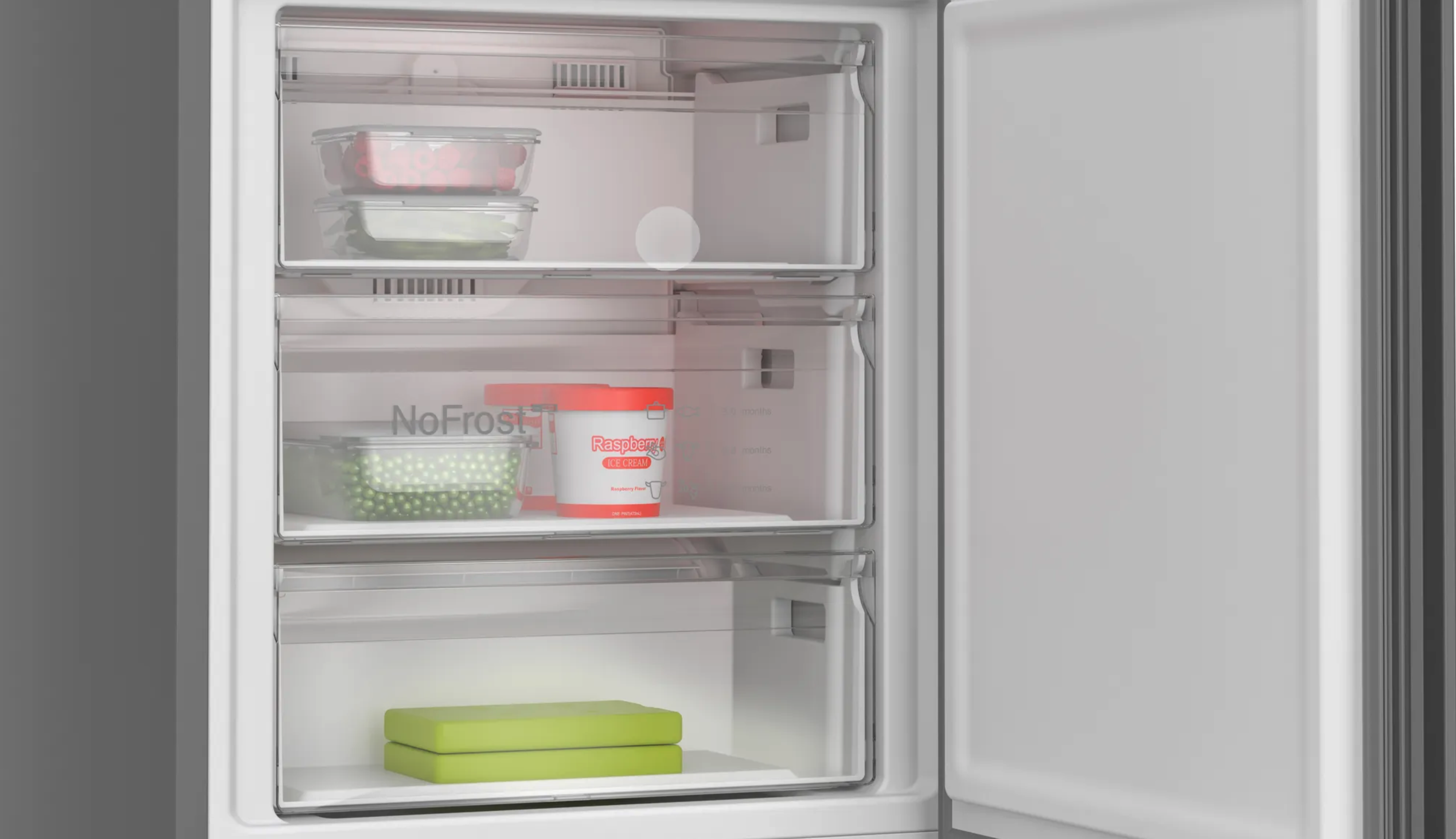 BOSCH KGN49OCAF Serie 4 vrijstaande koel-/vriescombinatie - 203cm