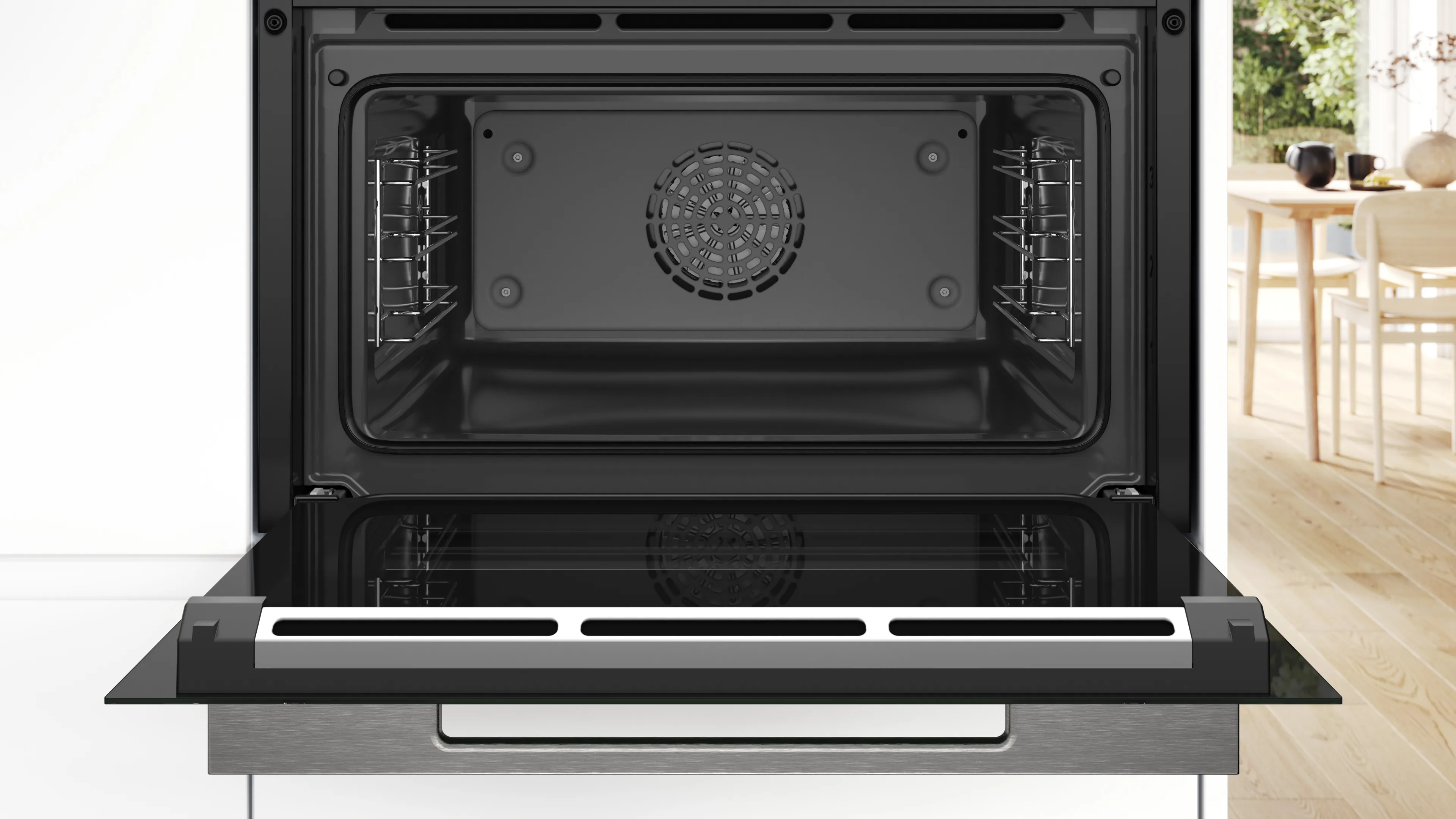 BOSCH CBG7341B1 SERIE 8 multifunctionele oven - 45cm BOSCH CBG7341B1 SERIE 8 multifunctionele oven - 45cm
