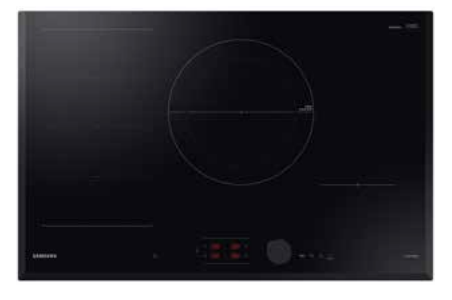 SAMSUNG NZ84C6058KK Series 6 inductiekookplaat - 80cm SAMSUNG NZ84C6058KK Series 6 inductiekookplaat - 80cm