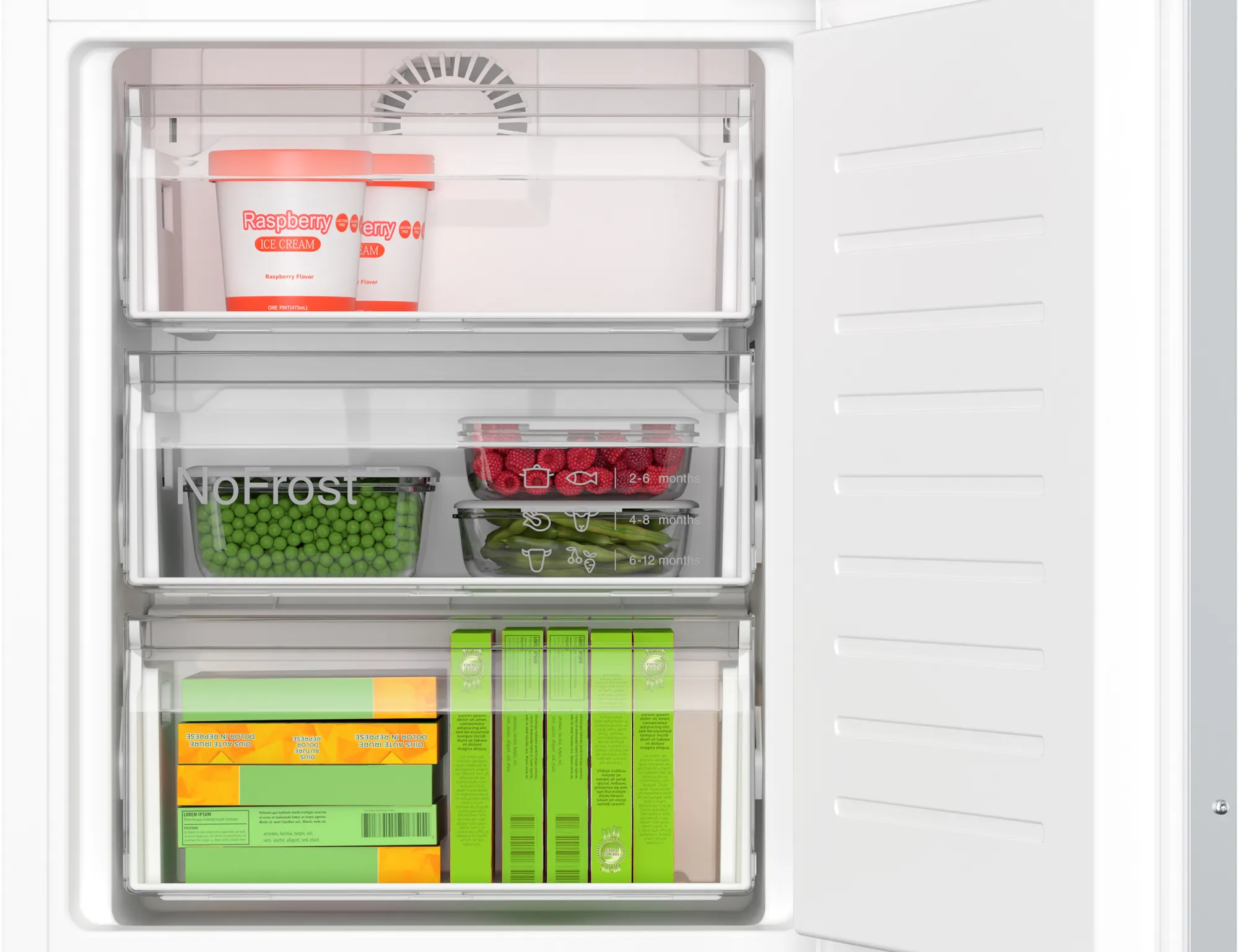 BOSCH KIN86SDC0 SERIE 6 koel-/vriescombinatie - 178cm