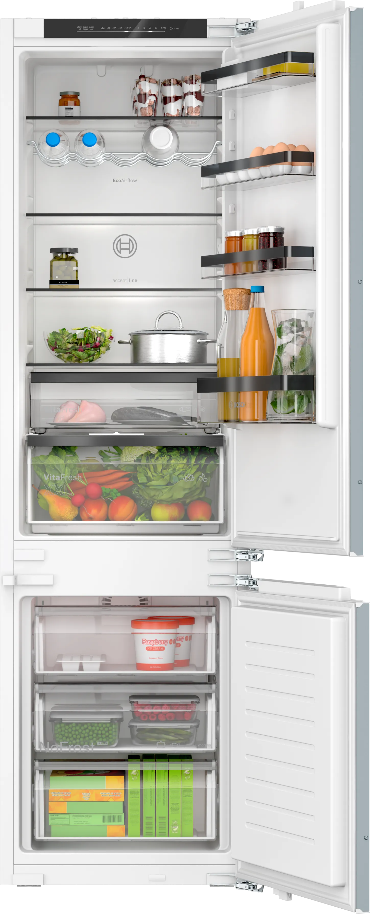 BOSCH KIN96SFD0 SERIE 4 koel-/vriescombinatie - 194cm