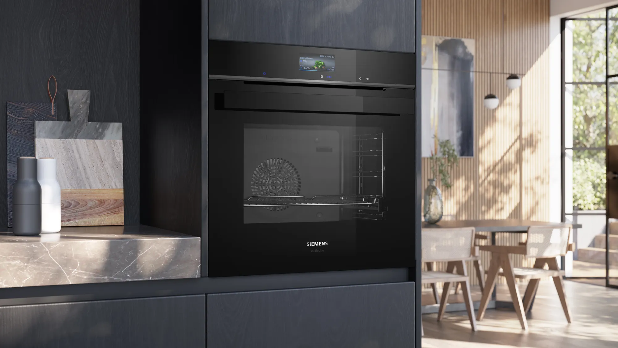SIEMENS HB936GAB1 iQ700 multifunctionele oven - 60cm