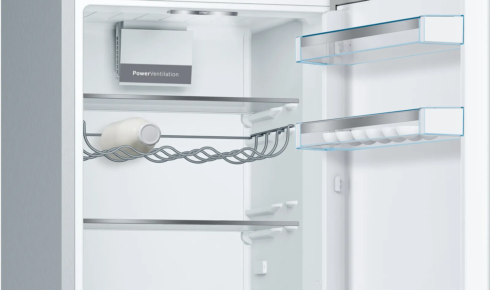 BOSCH KGE36ALCA SERIE 6 vrijstaande koel-/vriescombinatie - 186cm