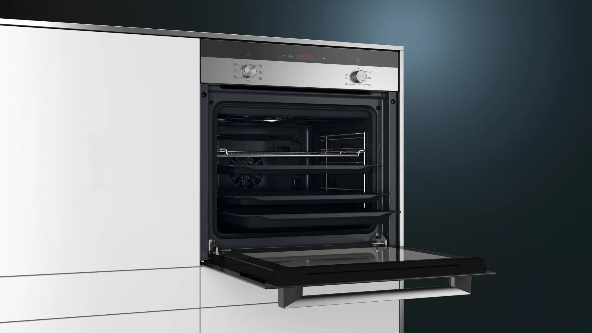 SIEMENS HB113FBS1 IQ100 multifunctionele oven - 60cm