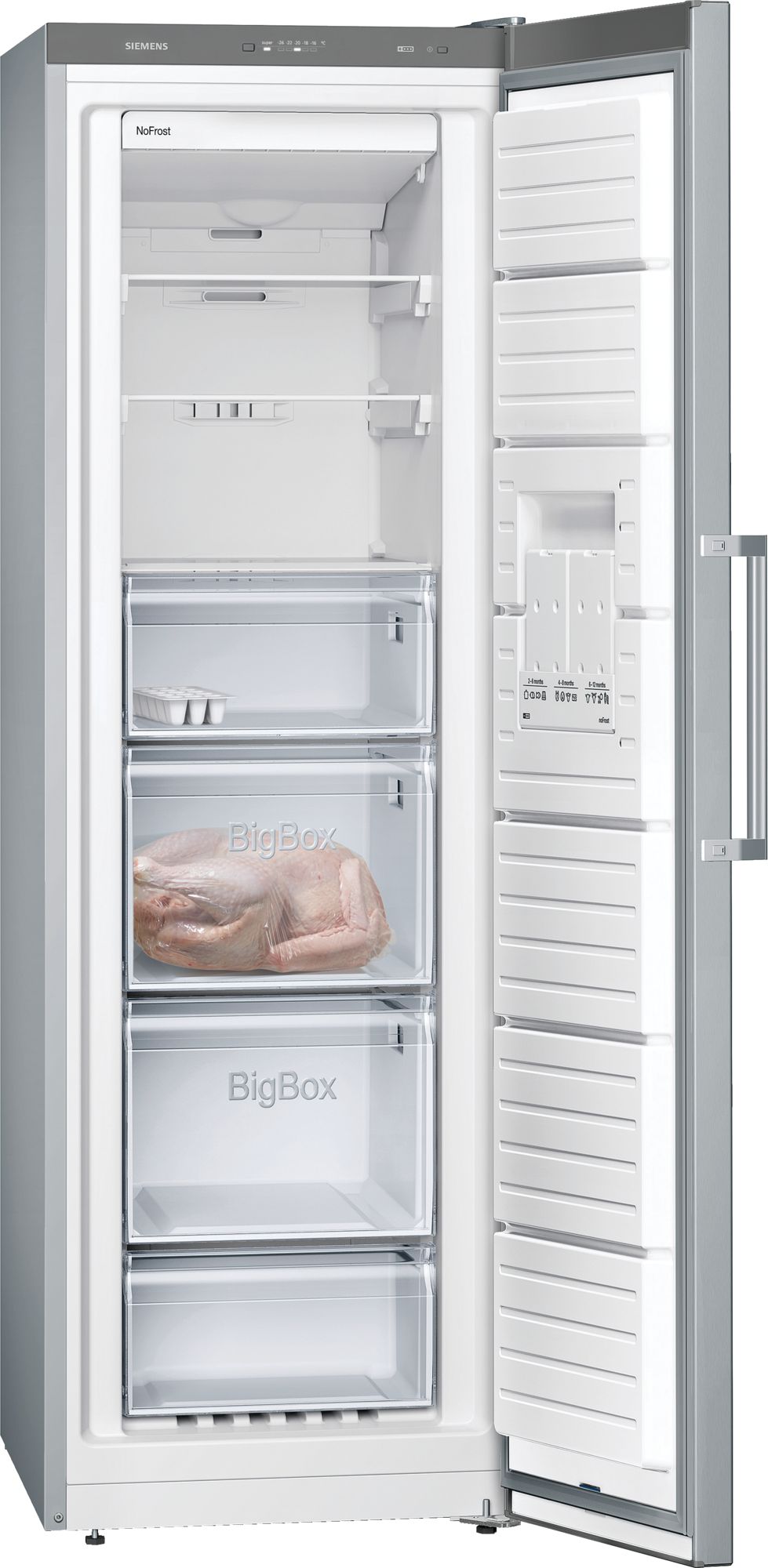 SIEMENS GS36NVIEP IQ300 vrijstaande vriezer - 186cm