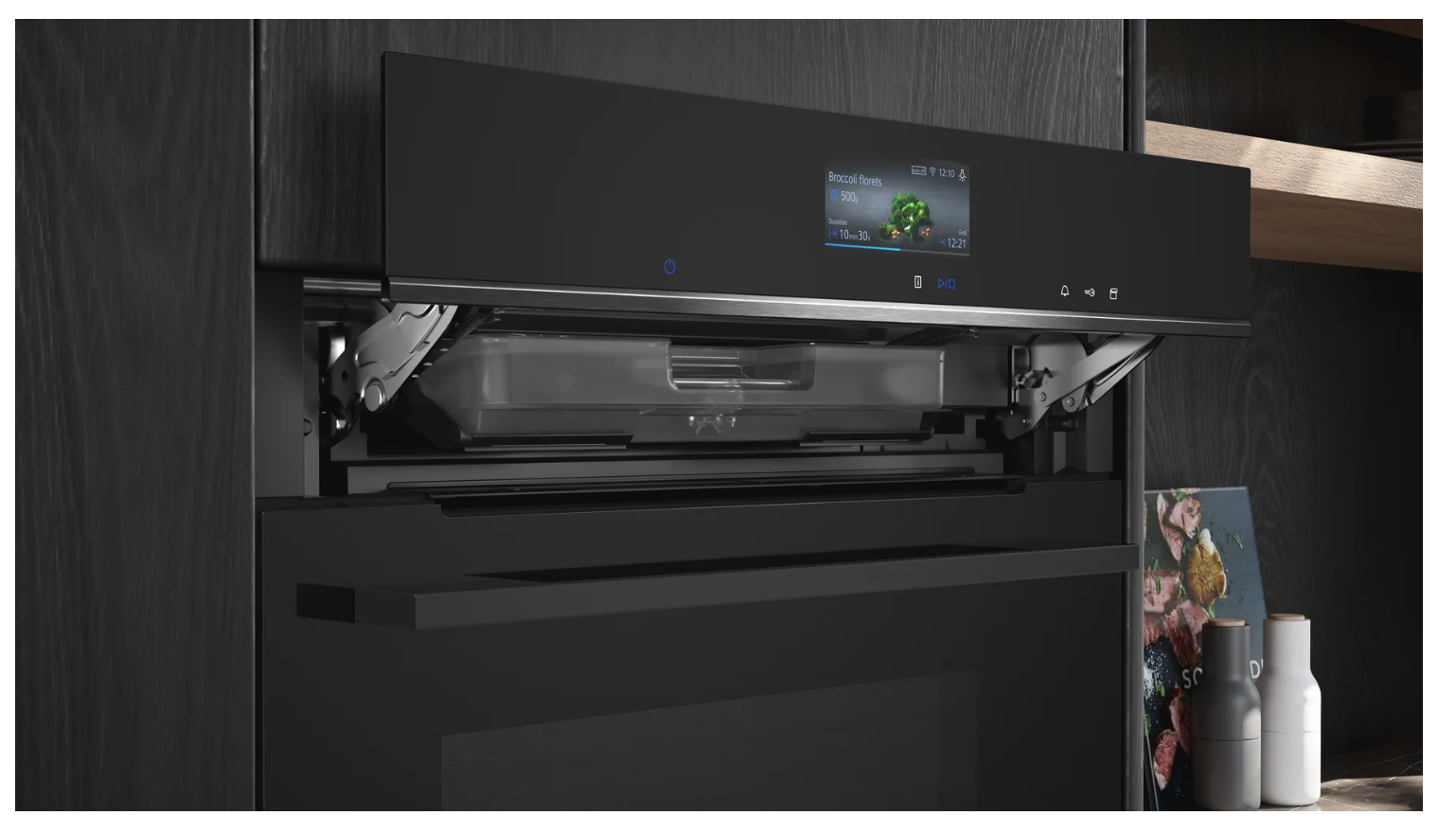 SIEMENS HR776G3B1 IQ700 multifunctionele oven met stoomtoevoeging - 60cm