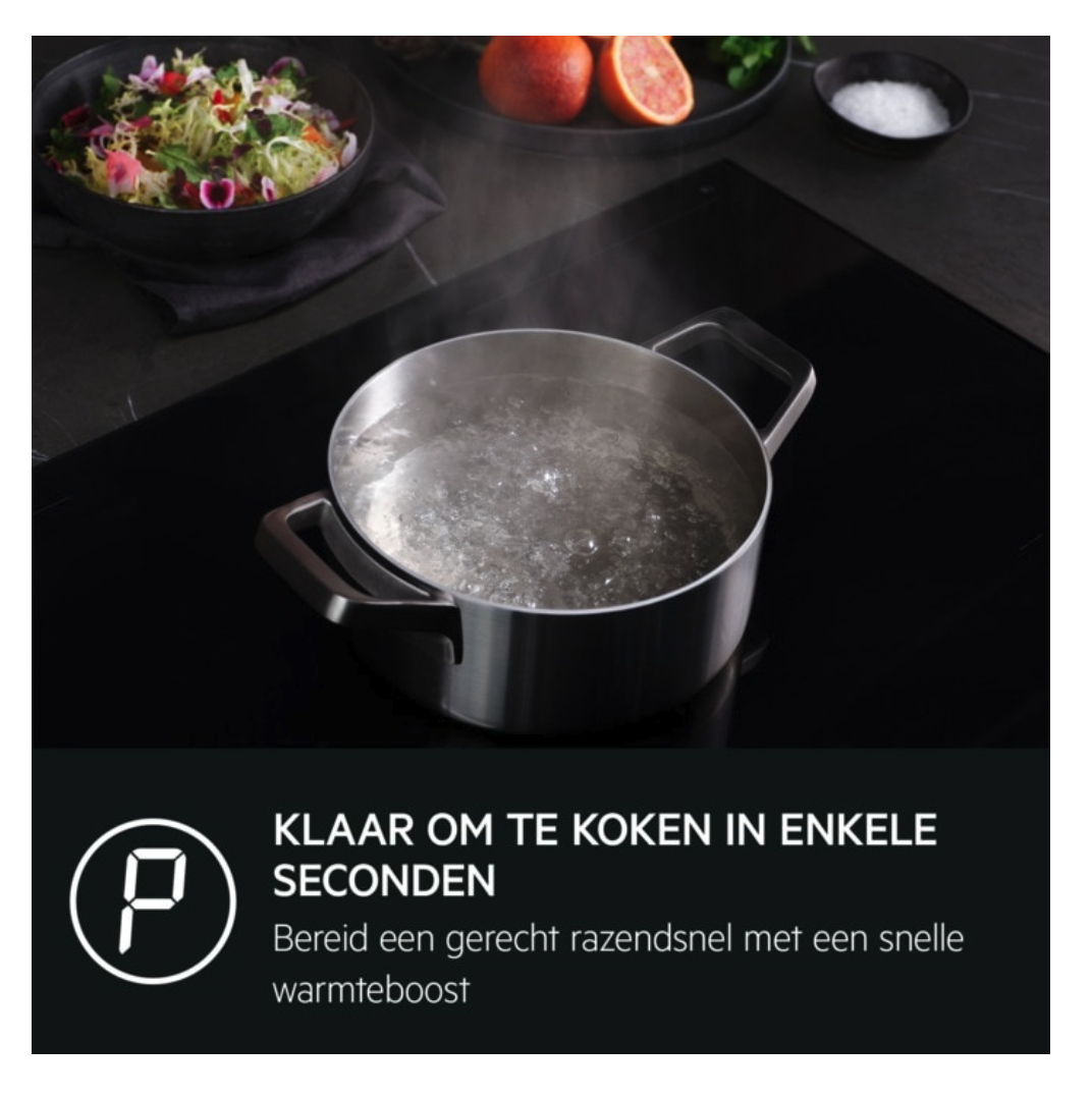 AEG NIK85M30FB 8000 inductiekookplaat - 80cm