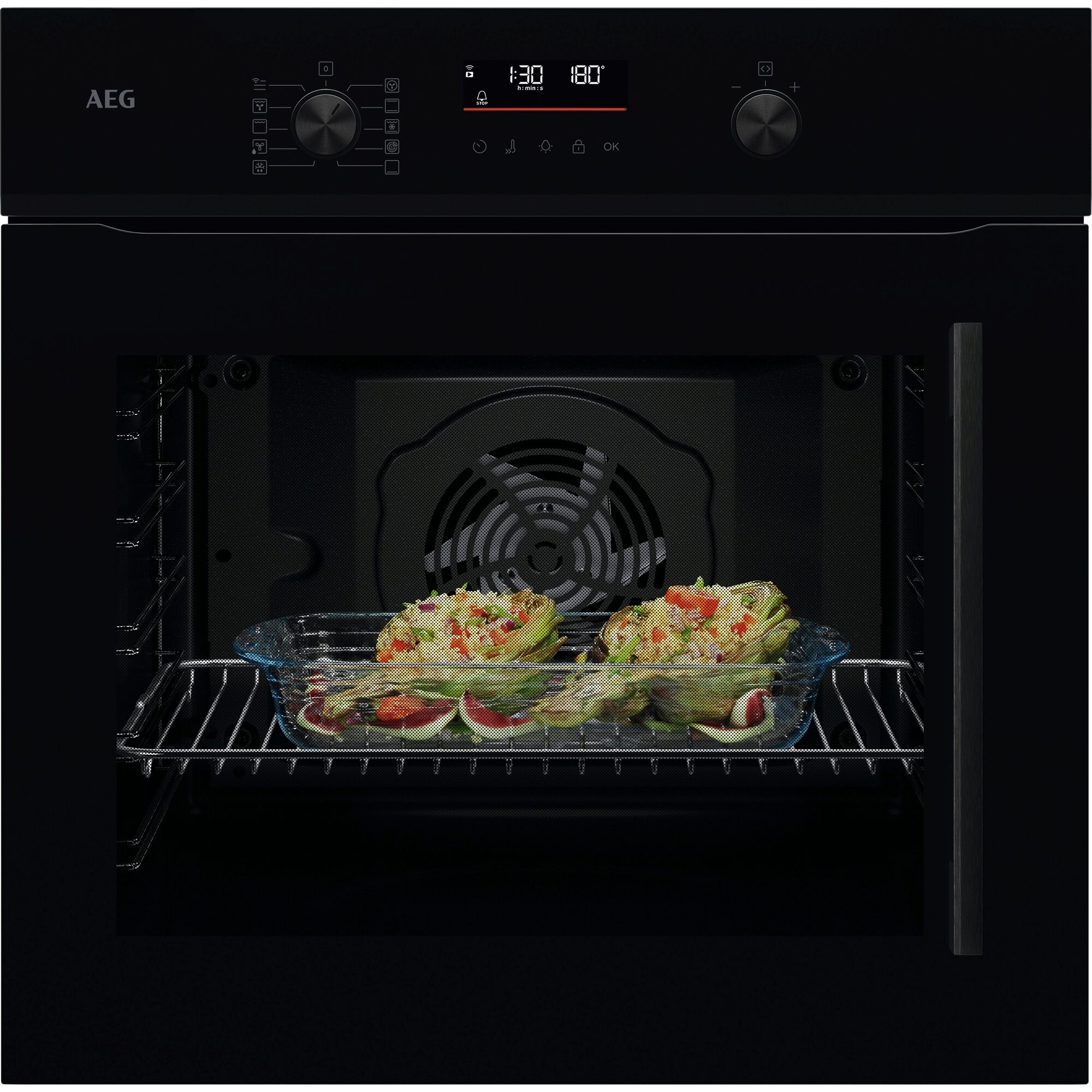 AEG NBU5P401LB 5000 multifunctionele oven - 60cm