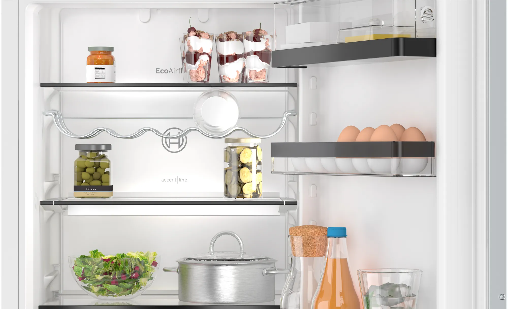 BOSCH KIN86SDC0 SERIE 6 koel-/vriescombinatie - 178cm