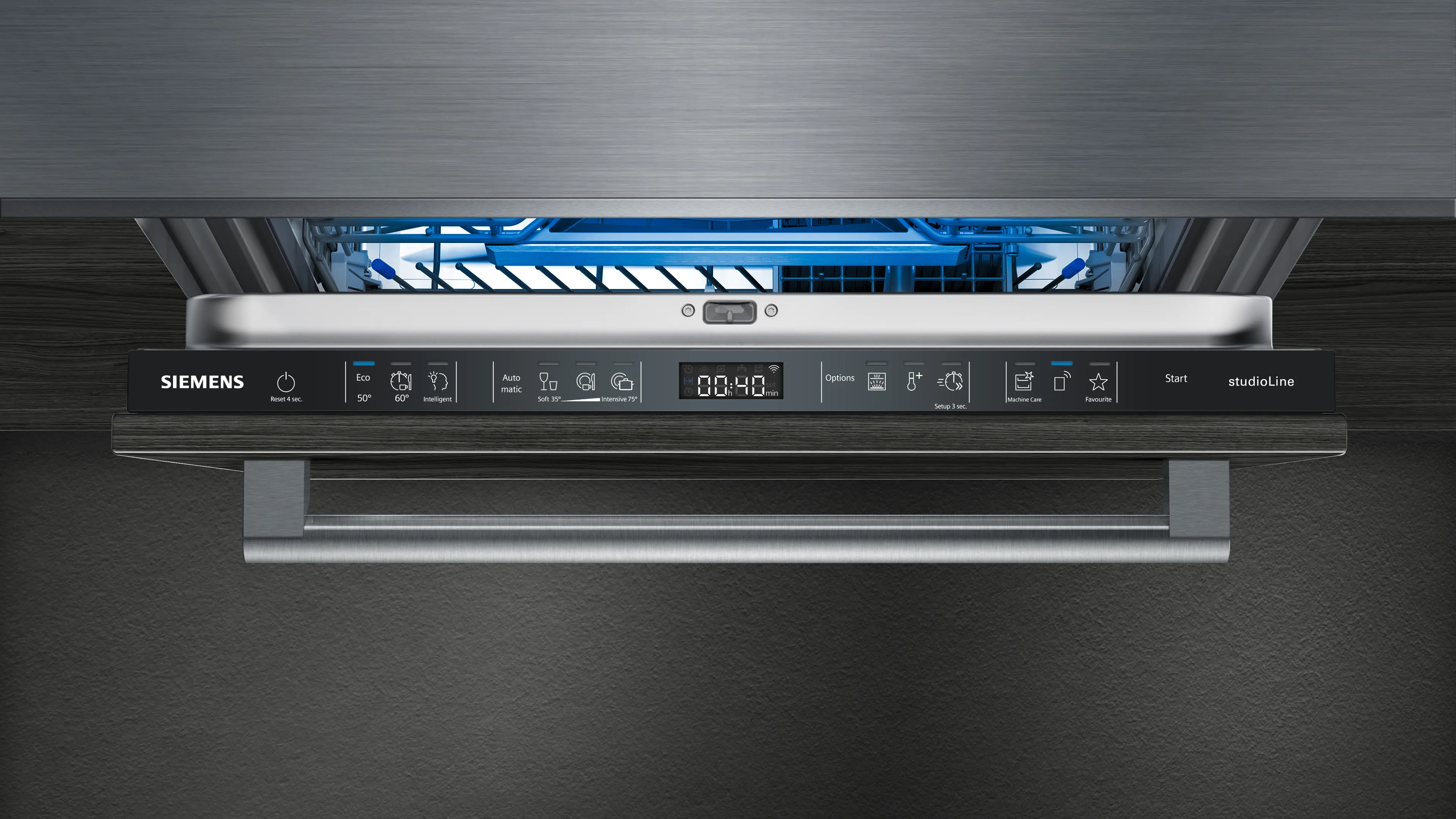 SIEMENS SN75Z802BE IQ500 vaatwasser volledig integreerbaar