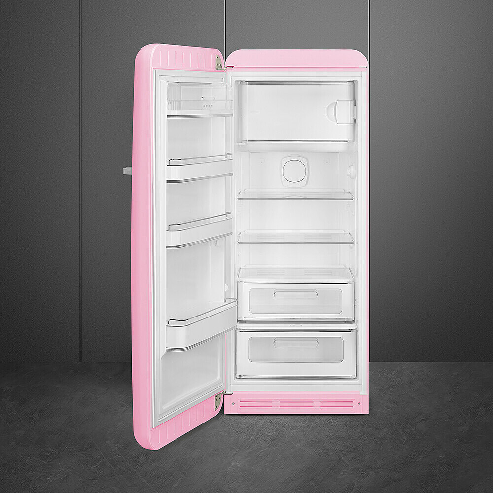 SMEG FAB28LPK6 vrijstaande koelkast met vriesvak - 153cm