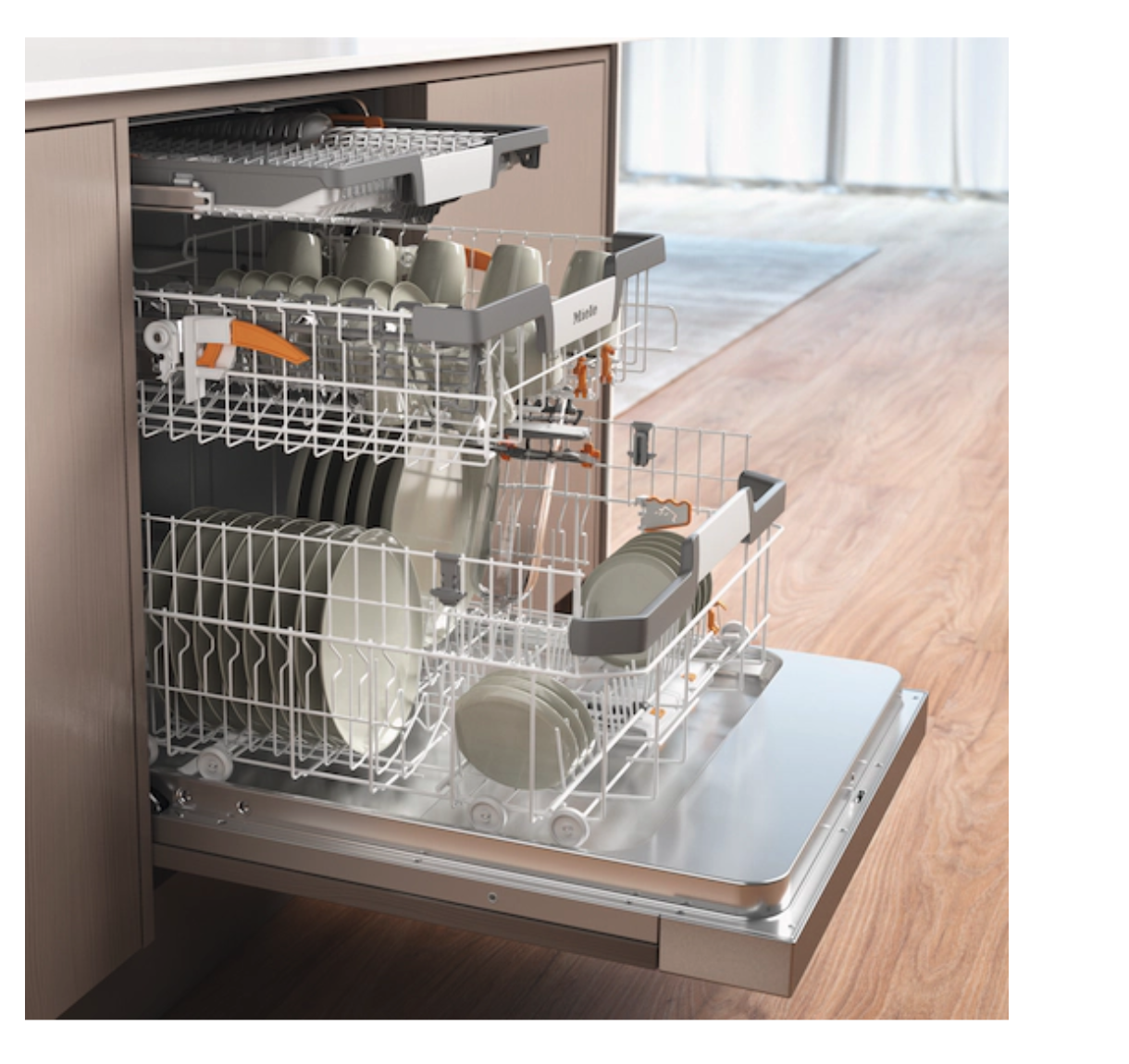 MIELE G7210SCICS vaatwasser met bedieningspaneel
