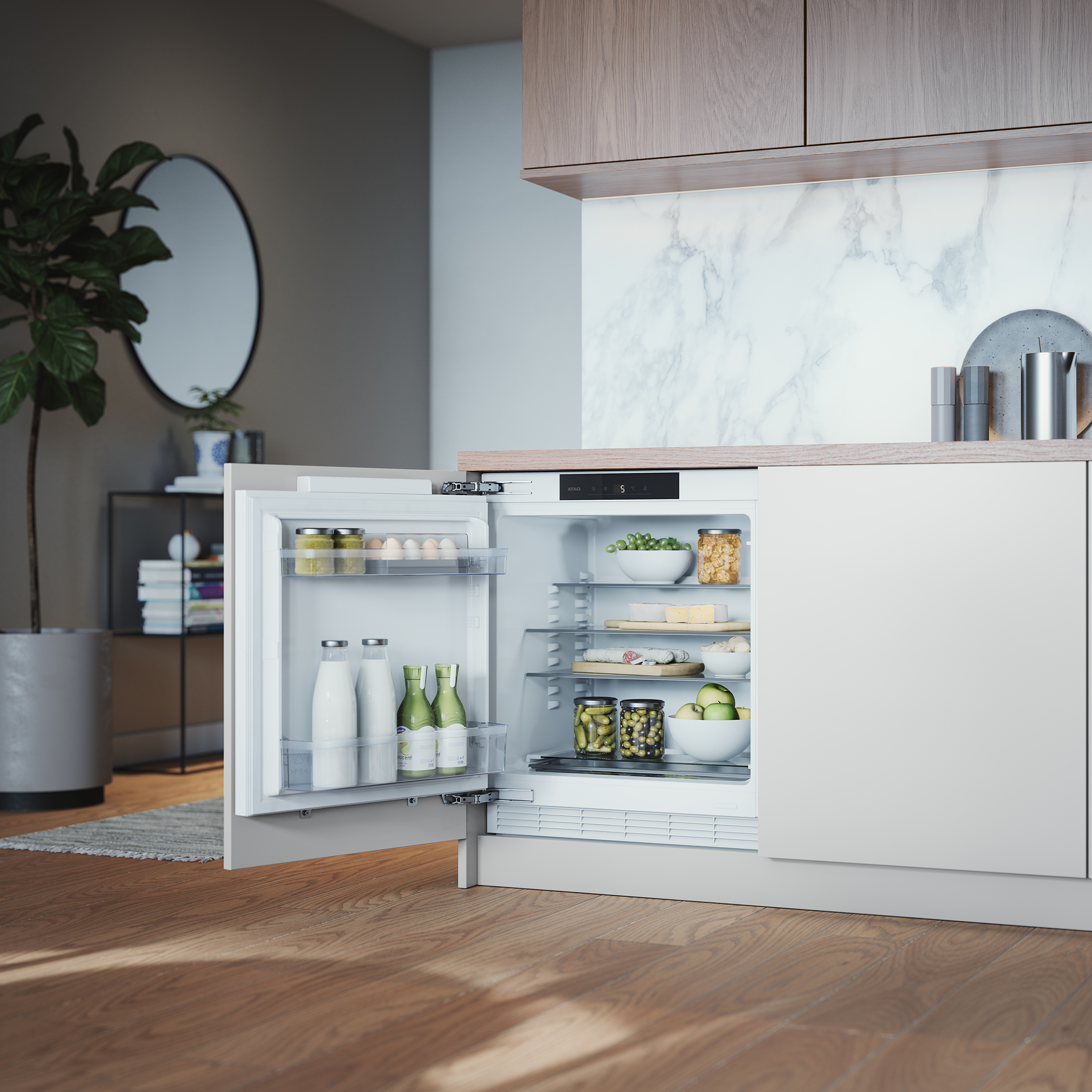 ATAG KU2590A onderbouw koelkast ATAG KU2590A onderbouw koelkast