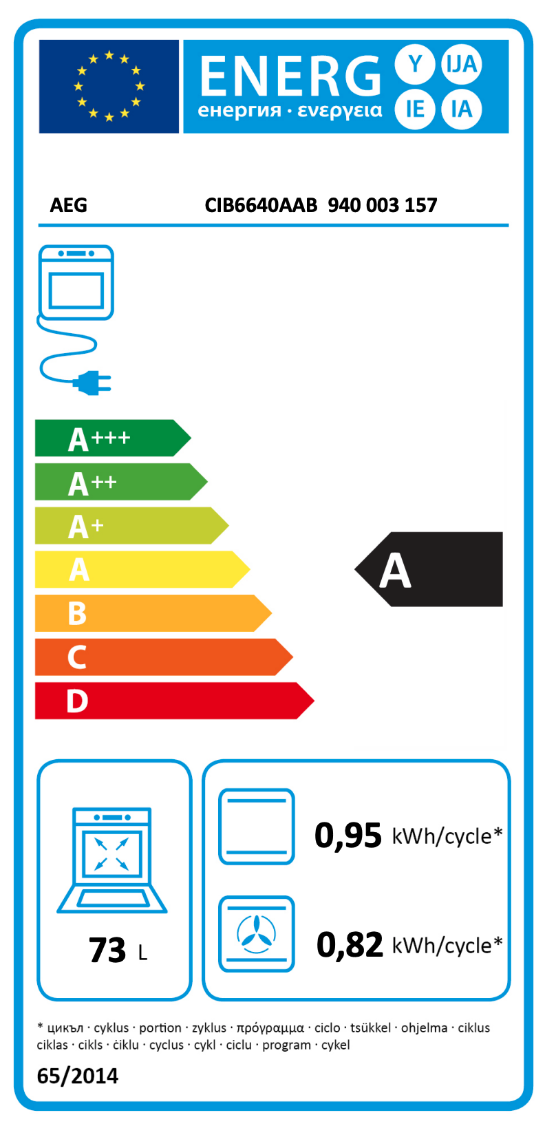 AEG CIB6640AAB fornuis met inductie kookplaat - 60cm AEG CIB6640AAB fornuis met inductie kookplaat - 60cm