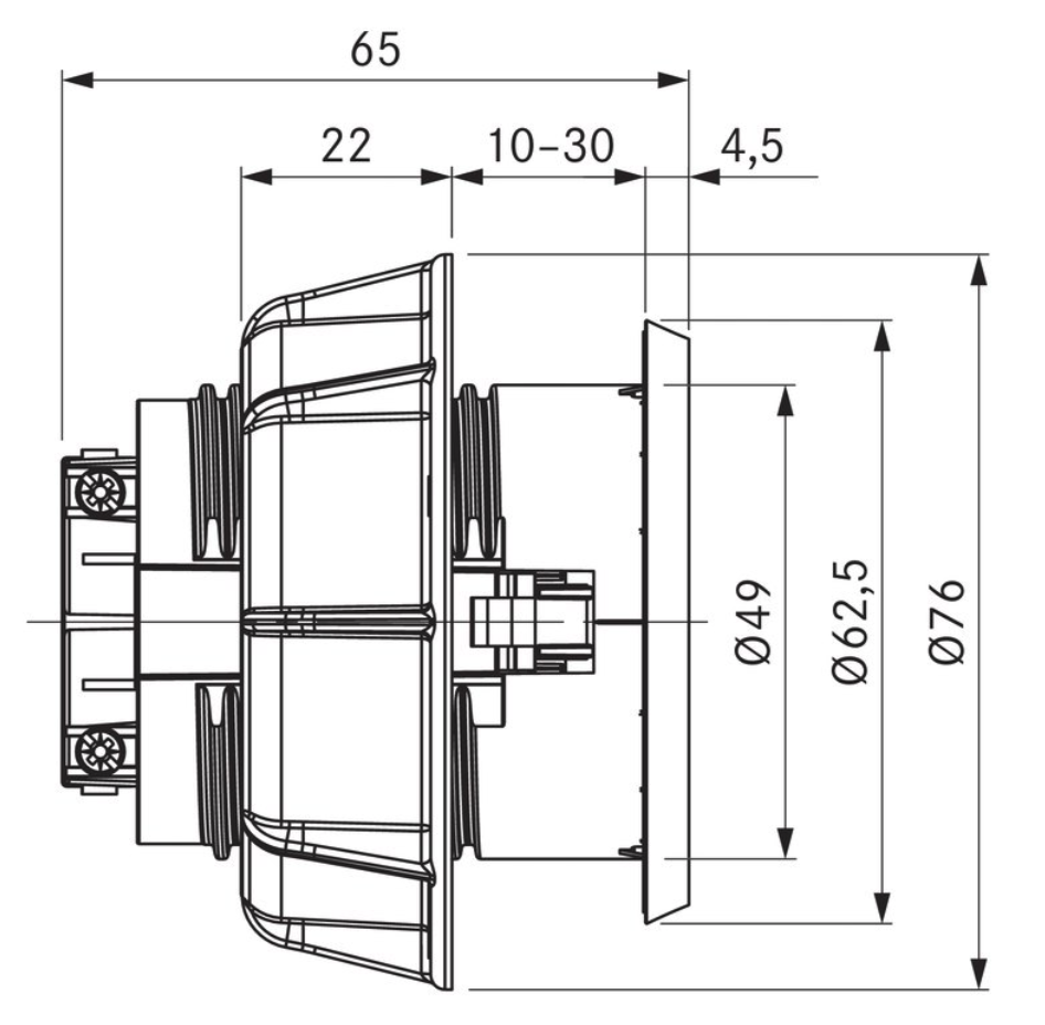 BORA USTE stopcontact
