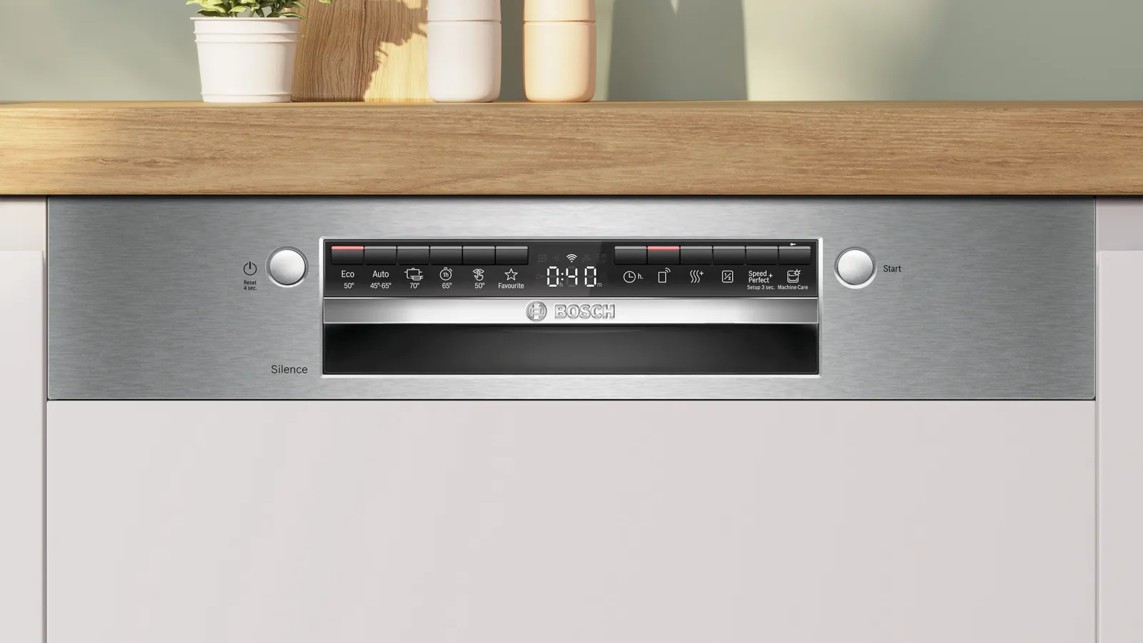 BOSCH SMI4HTS00E SERIE 4 vaatwasser met bedieningspaneel