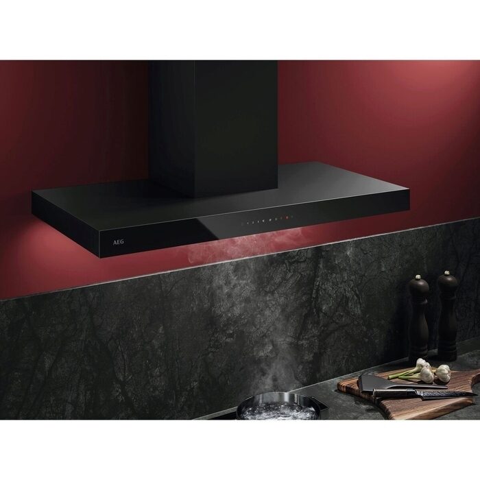 AEG NDB6791HB 6000 wandschouwdampkap - 90cm AEG NDB6791HB 6000 wandschouwdampkap - 90cm