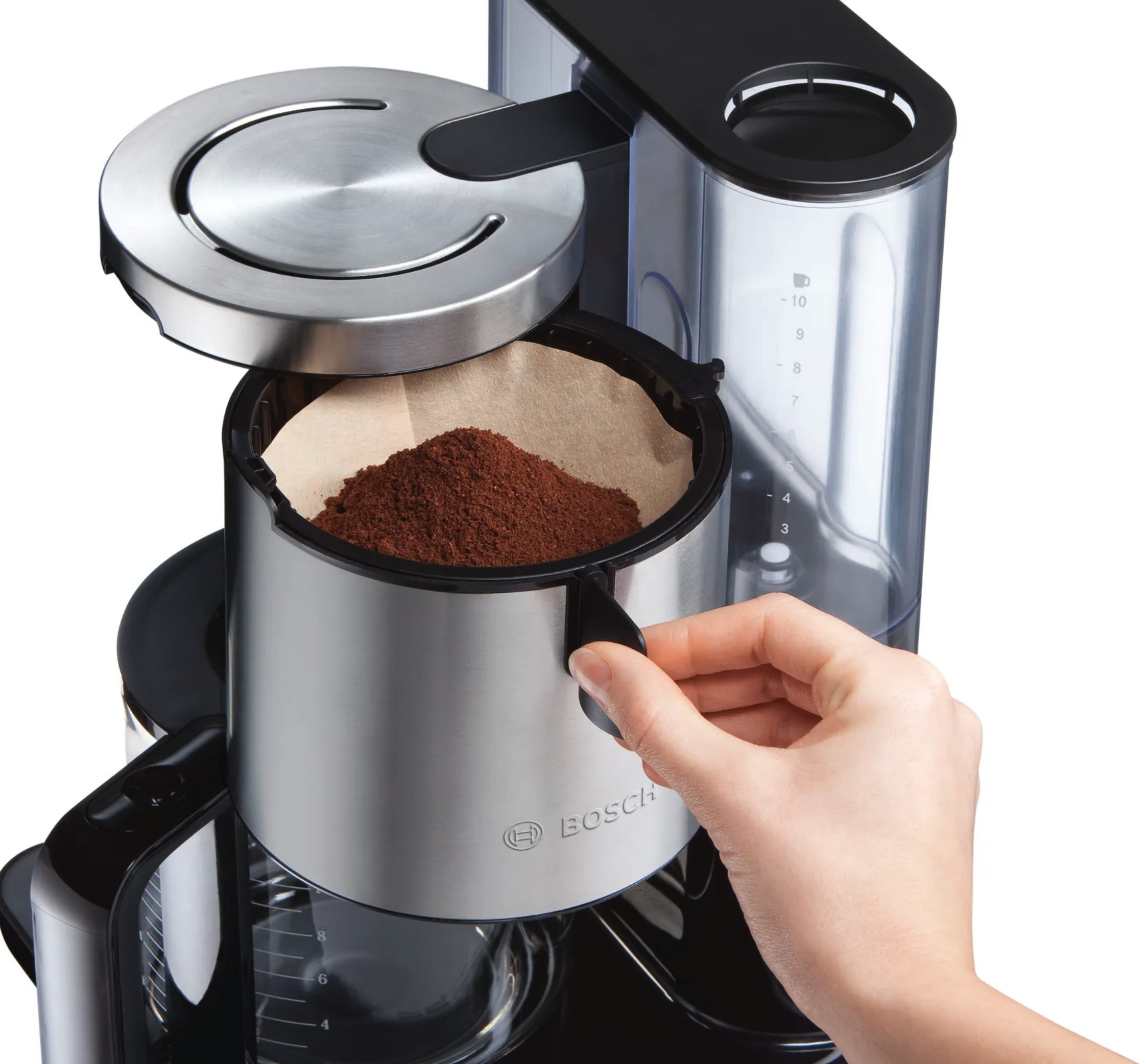 BOSCH TKA8633 STYLINE koffiezetapparaat BOSCH TKA8633 STYLINE koffiezetapparaat