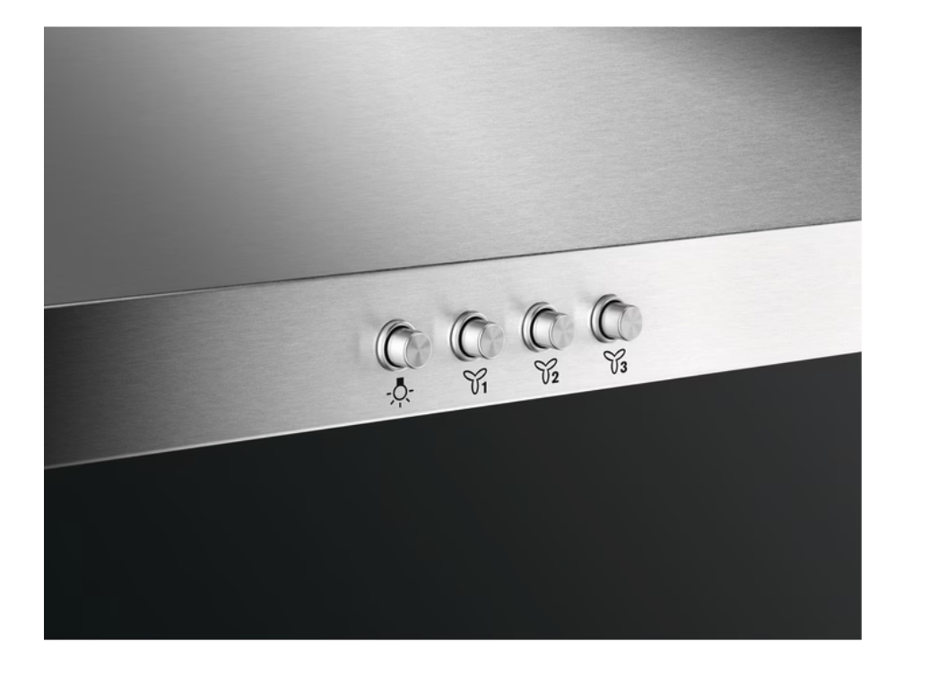 AEG DKB2630M 3000 wandschouwdampkap - 60cm AEG DKB2630M 3000 wandschouwdampkap - 60cm